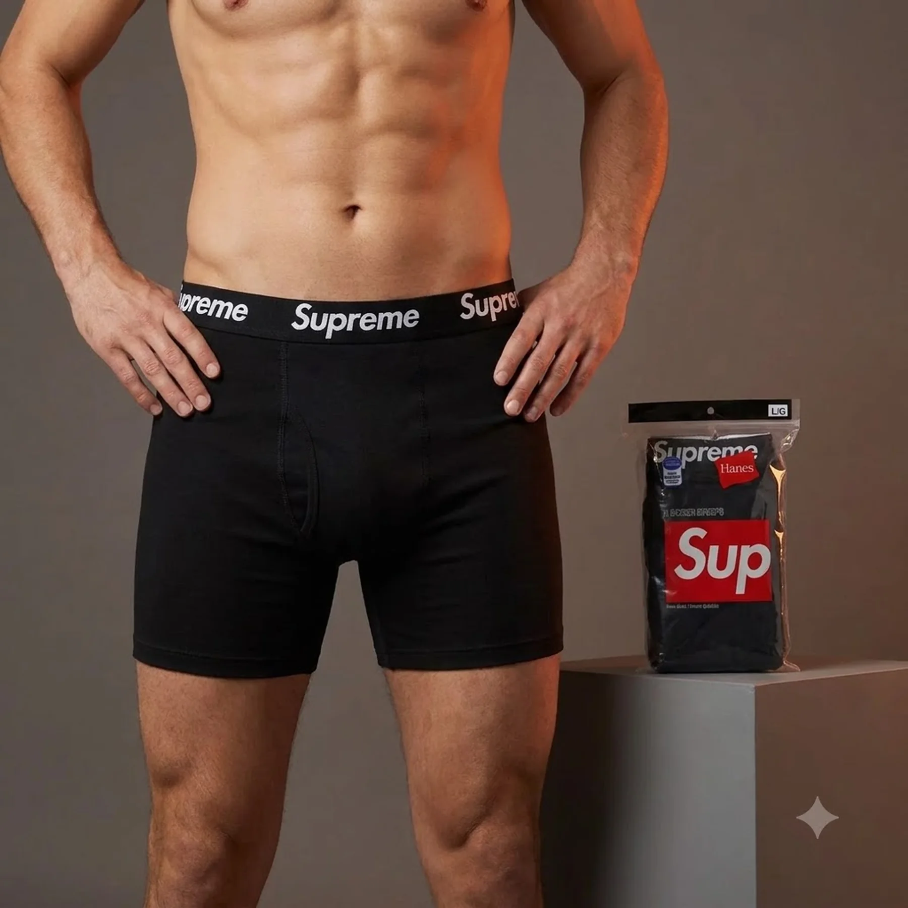 Боксери Supreme/Hanes Boxer Briefs