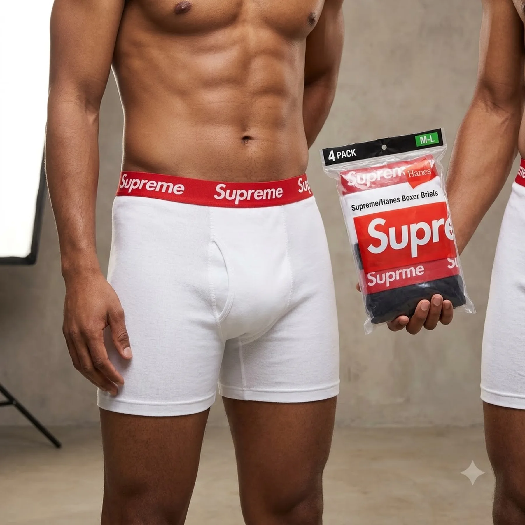 Боксери Supreme/Hanes Boxer Briefs