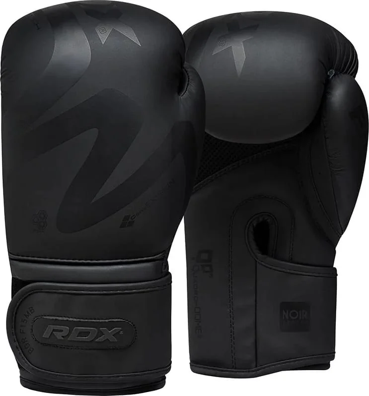 Боксерські рукавиці RDX BOXING GLOVES F15 чорний 10 унцій (BGR-F15MB)