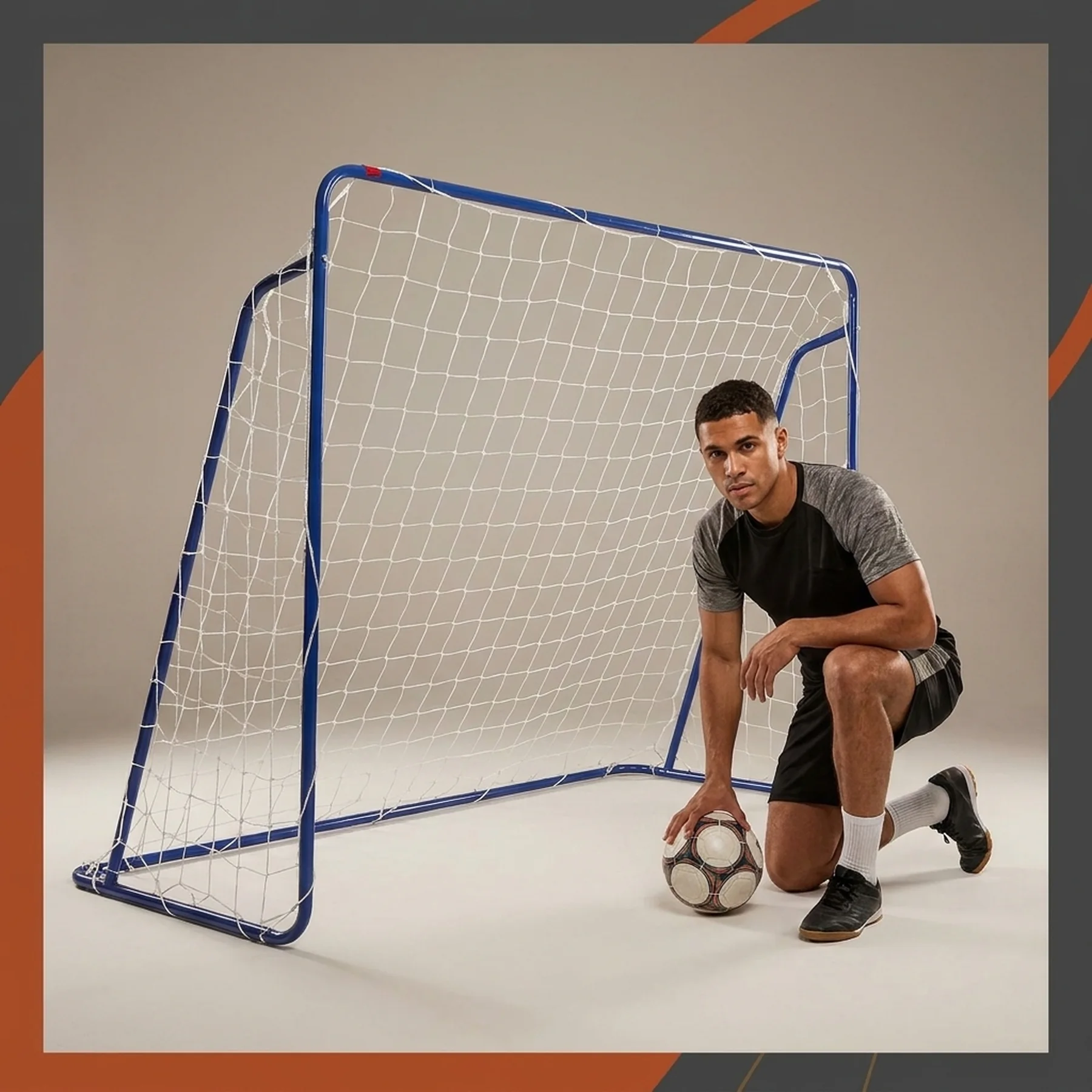 Ворота 2,13х1,52 м. RomiSport RS213152