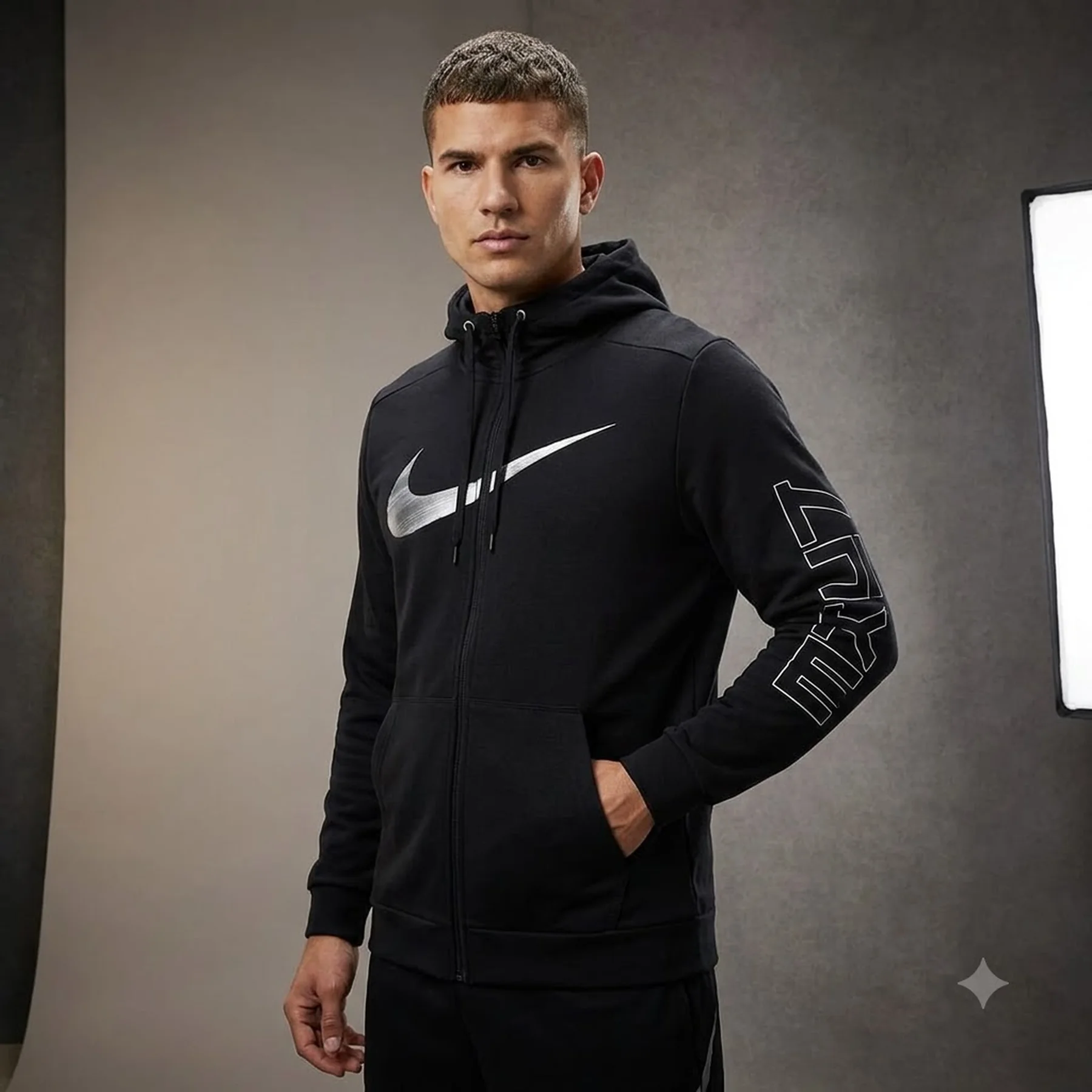 Бомбер чоловічий Nike Dri-Fit Sport Clash (DD1709-010)