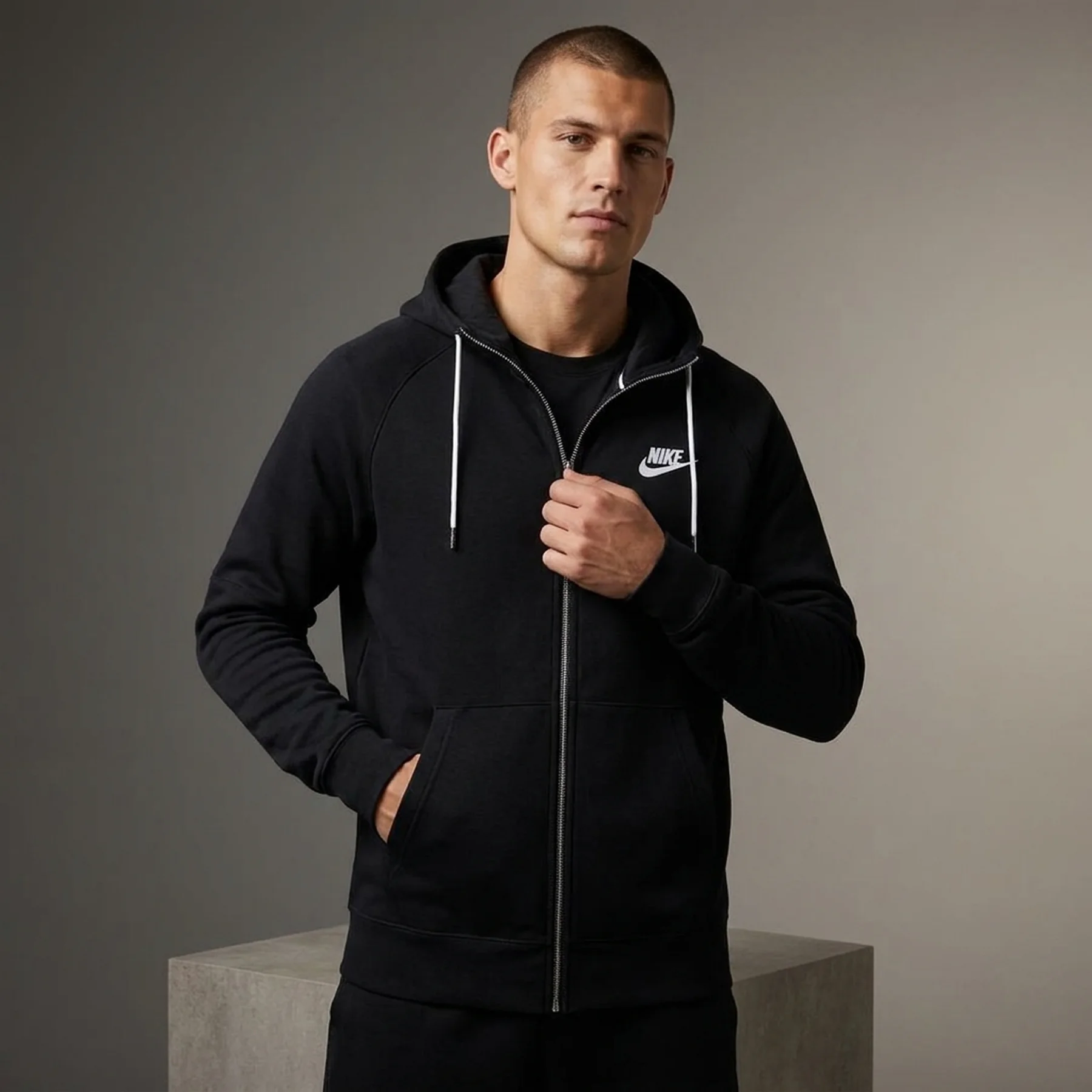 Бомбер чоловічий Nike M Nsw Modern Hoodie Fz (CU4455-010)