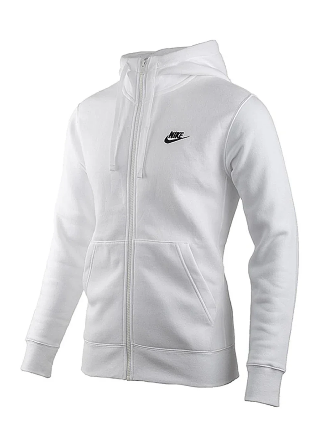 Бомбер чоловічий Nike Nsw Club Hoodie Fz (BV2645-100)
