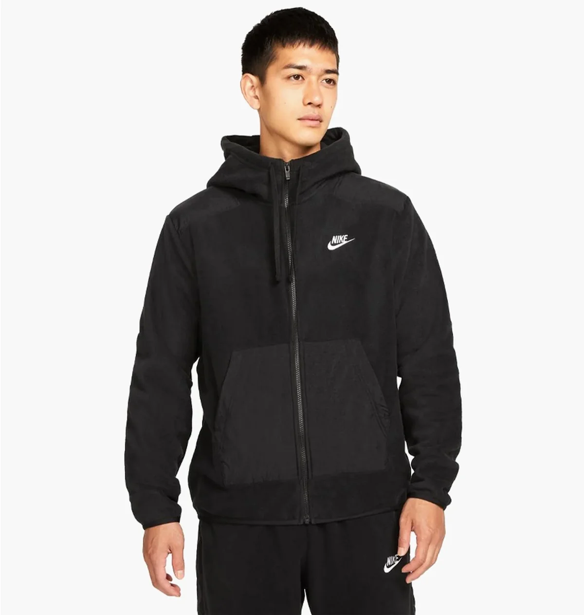 Бомбер чоловічий Nike Nsw Spe+ Flc Fz Top Winter (DD4882-010)