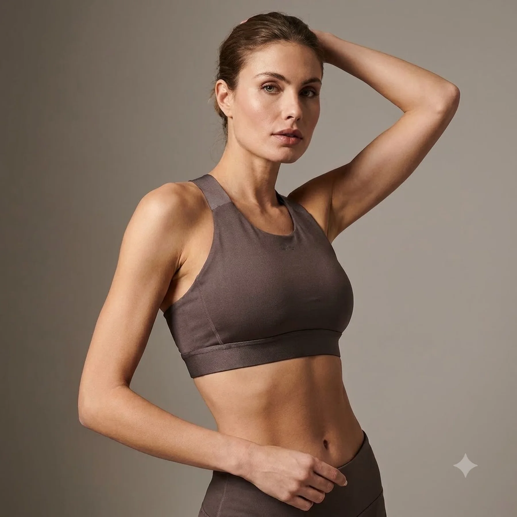 Бра ONPDOLLI SPORTS BRA 15236556-Sparrow Only Play M Коричневий
