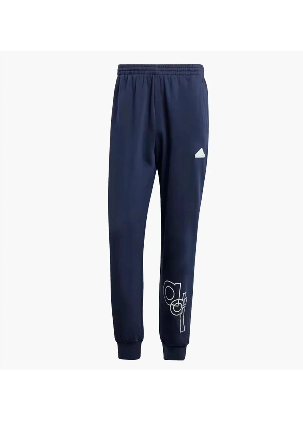 Брюки чоловічі Adidas Fleece Grafity Print Blue (IS2012)