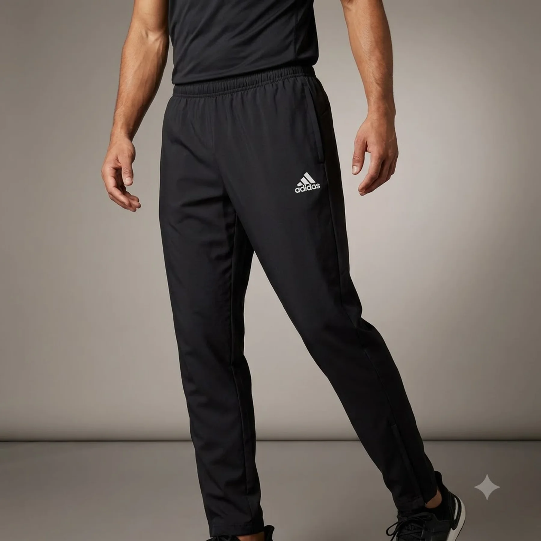 Брюки чоловічі Adidas Woven Track Pants Black (HD1594)