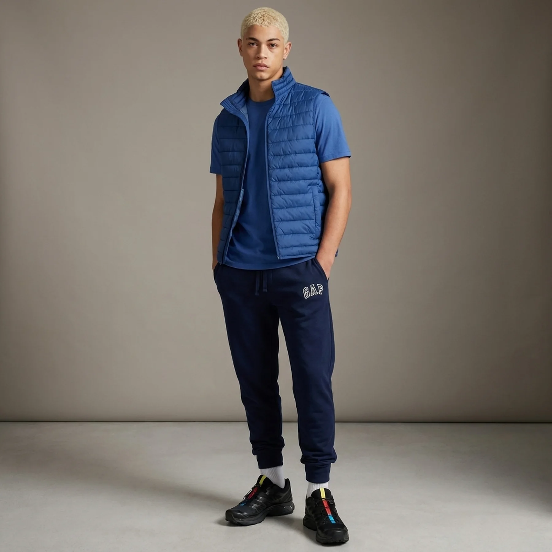 Брюки чоловічі Gap Gap Logo Sweatpants Blue (795695-02)