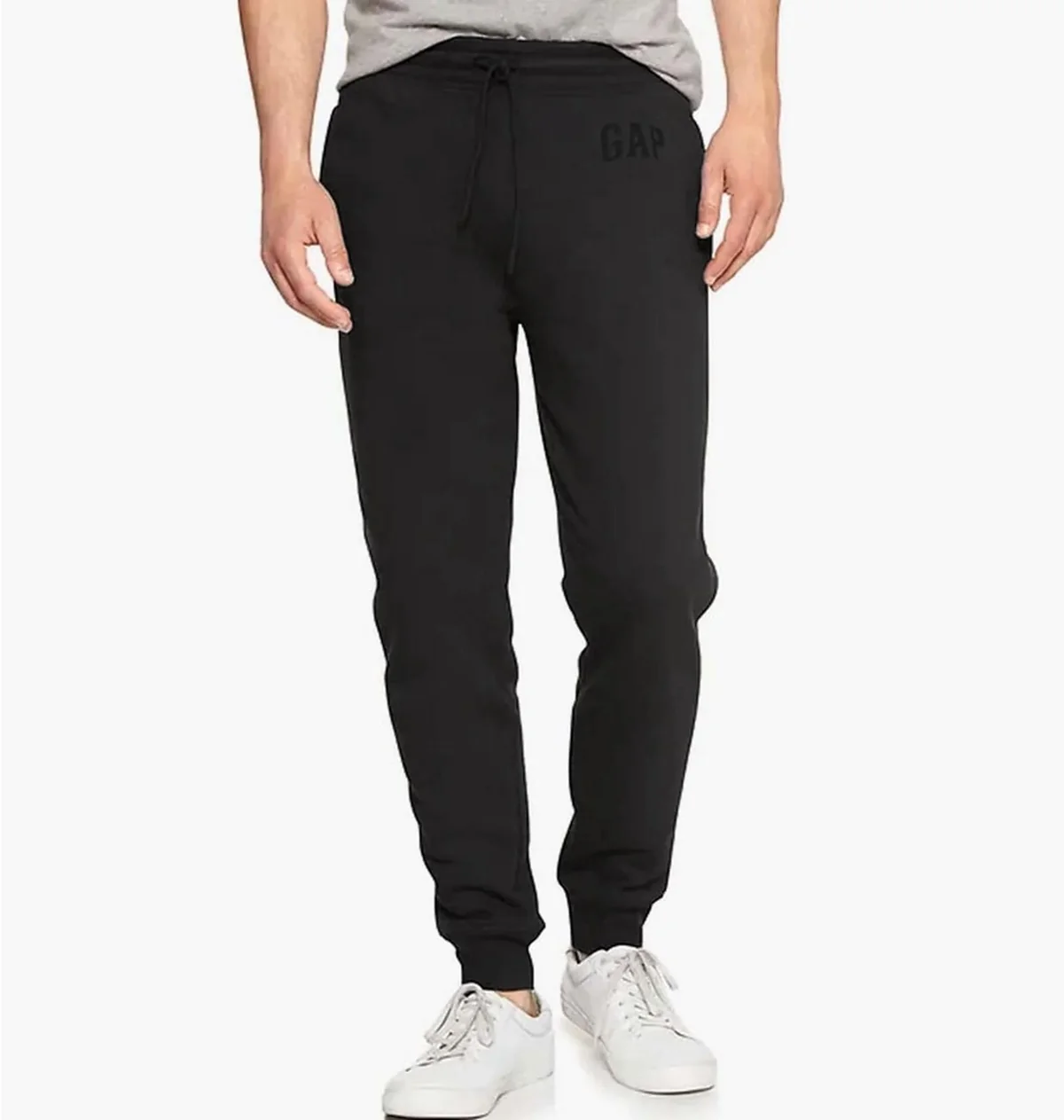 Брюки чоловічі Gap Logo Fleece Pants Black Moonless Night (221236101)