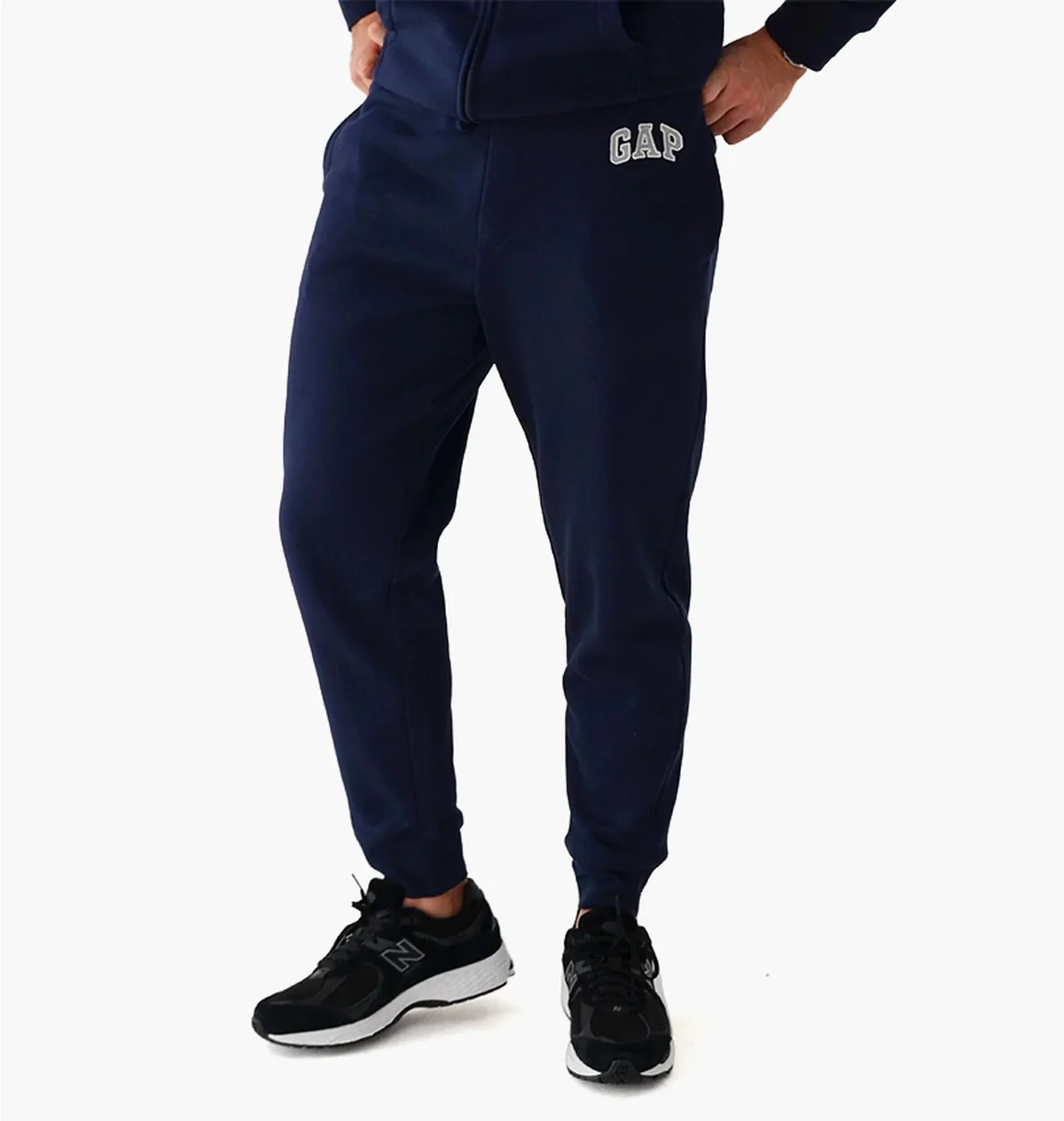 Брюки чоловічі Gap Logo Fleece Pants Tapestry Navy (221236051)