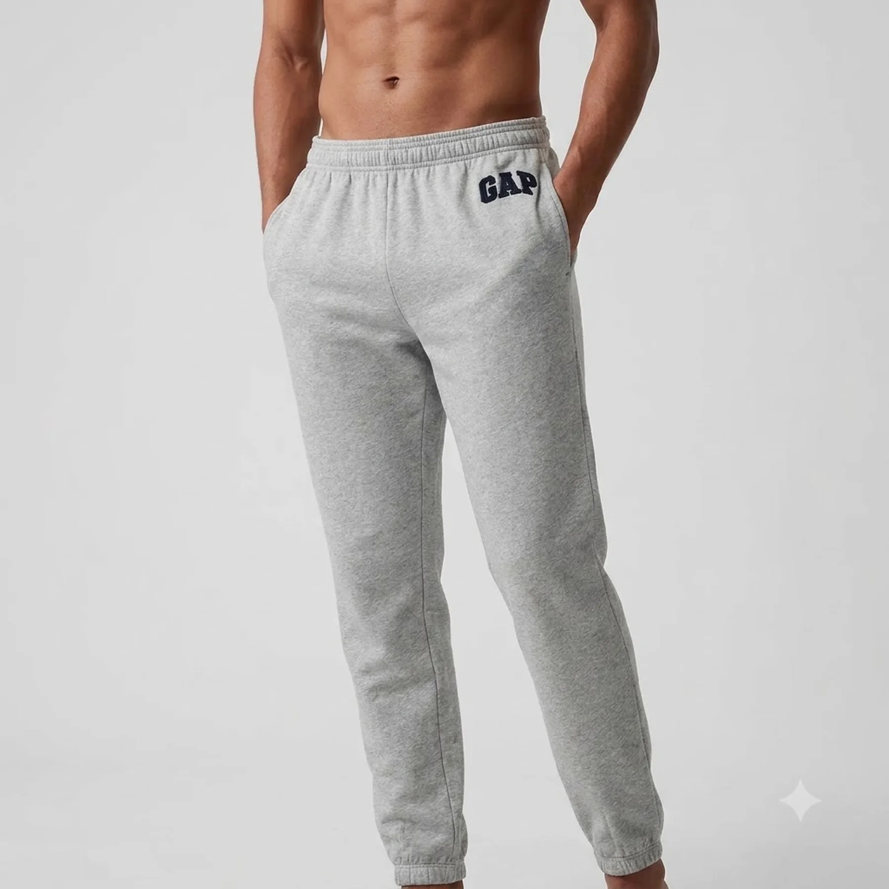 Брюки чоловічі Gap Logo Joggers Grey (659229031)