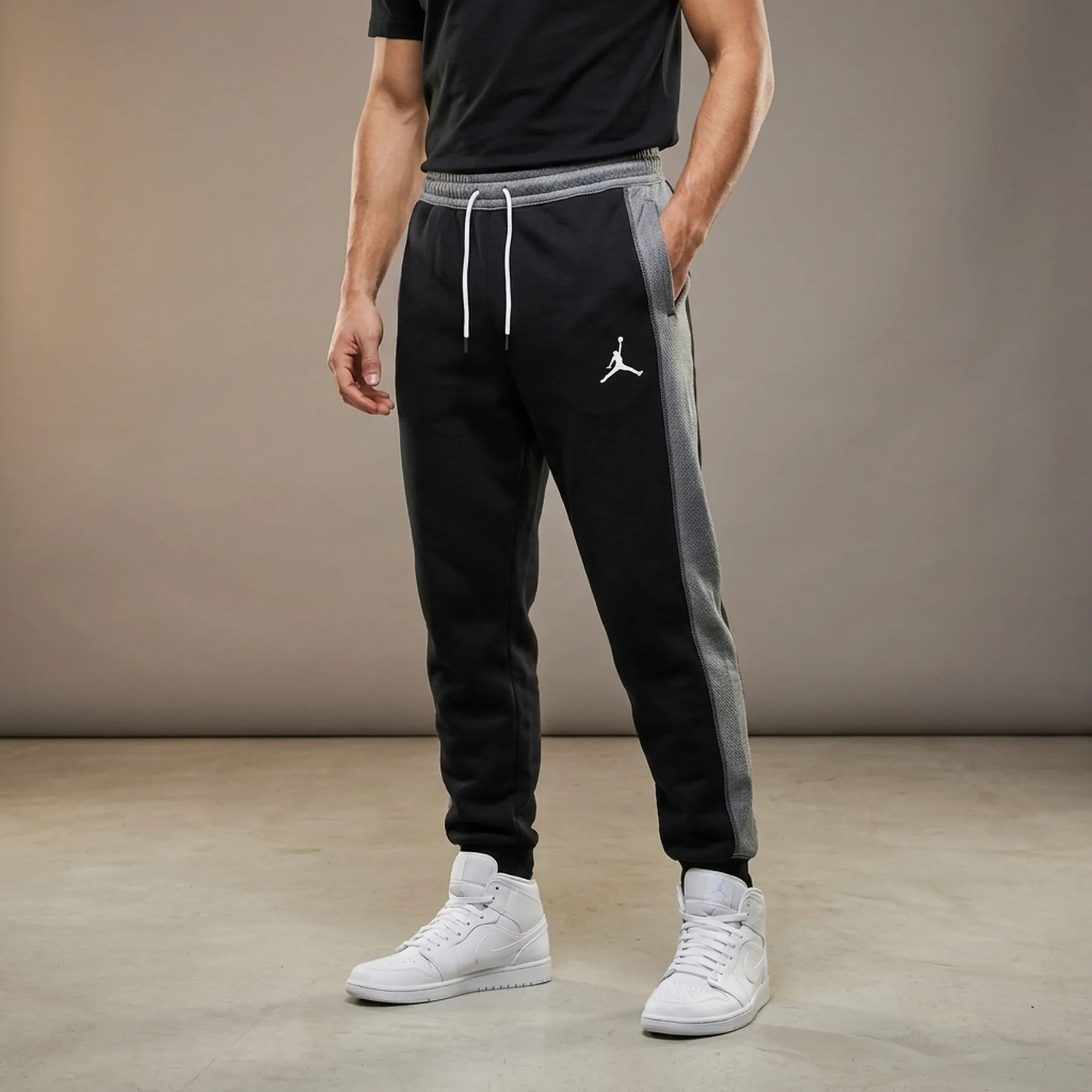Брюки чоловічі Jordan Air Jumpman Pants Black (CV3172-010)