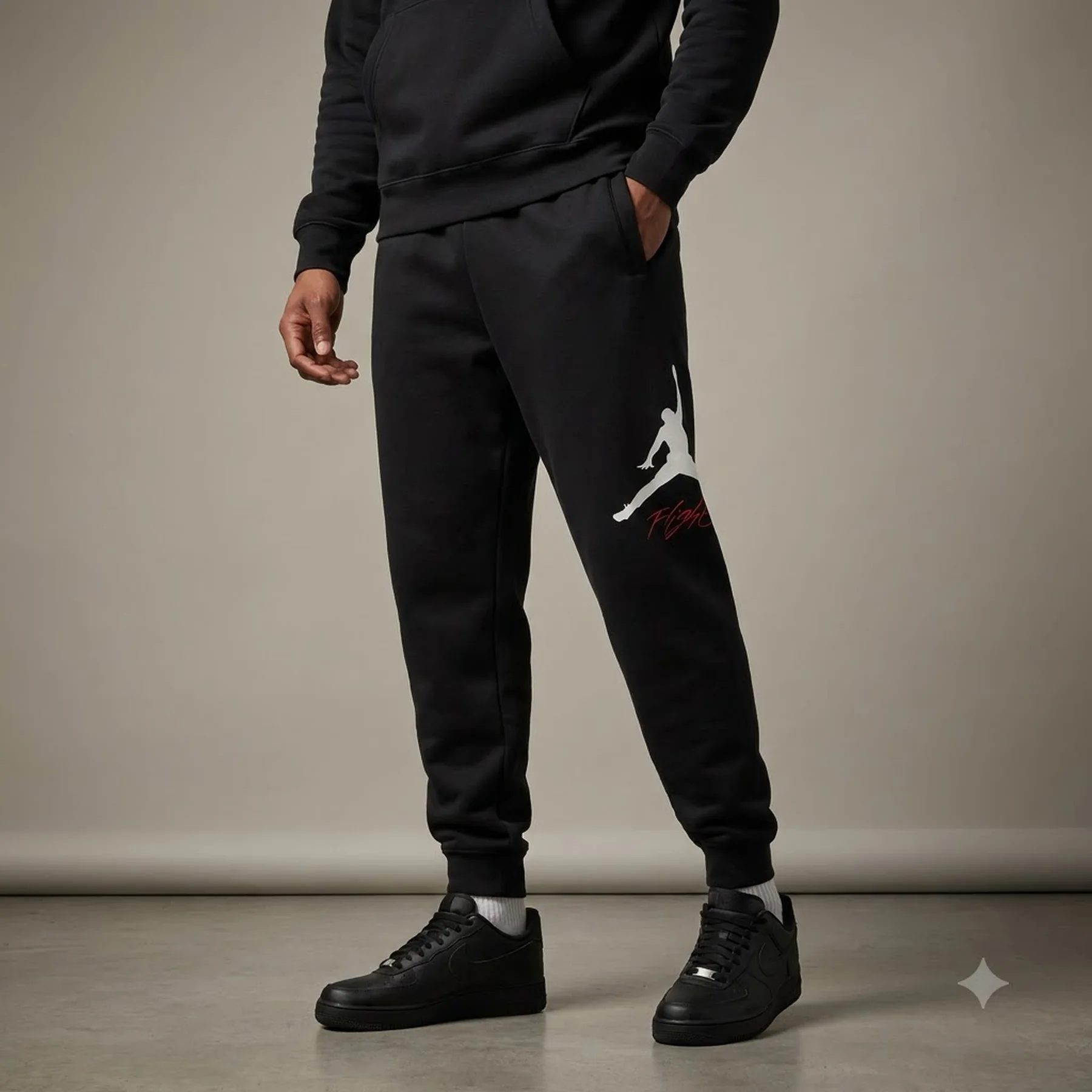 Брюки чоловічі Jordan Essentials Fleece Baseline Trousers (FD7345-010)