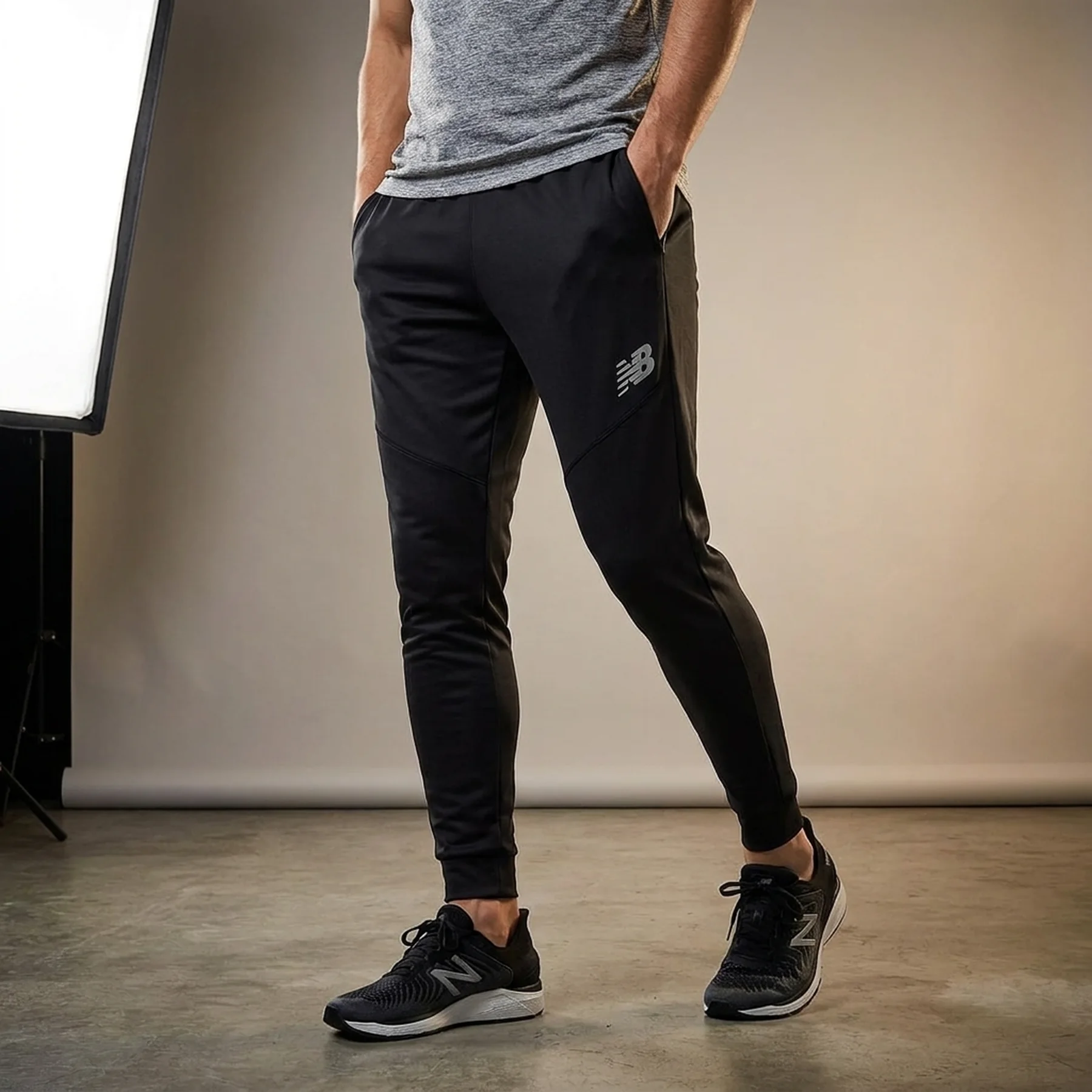 Брюки чоловічі New Balance Tenacity Football Training Pant Black (MP23091PHM)