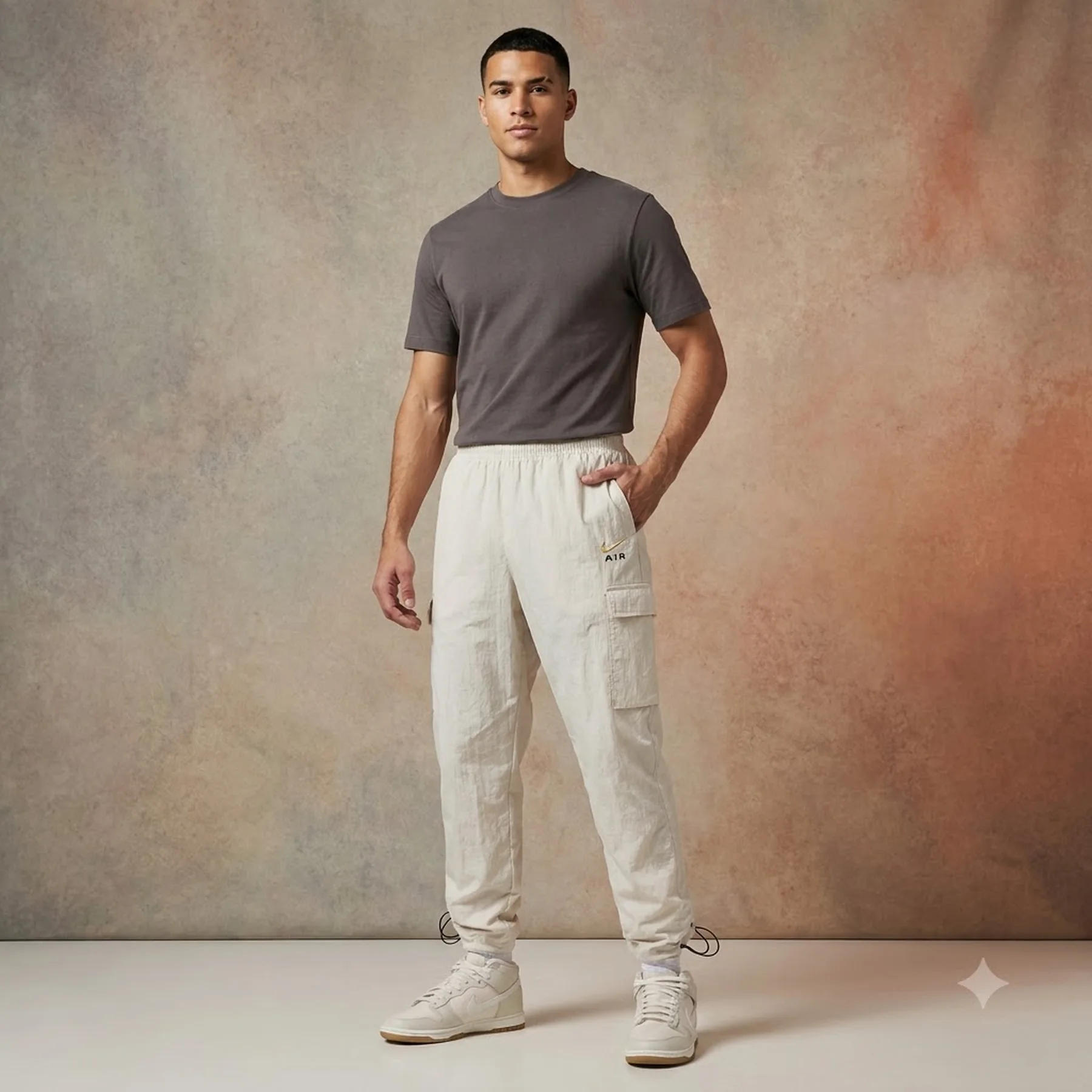 Брюки чоловічі Nike Air White (FZ8371-104)