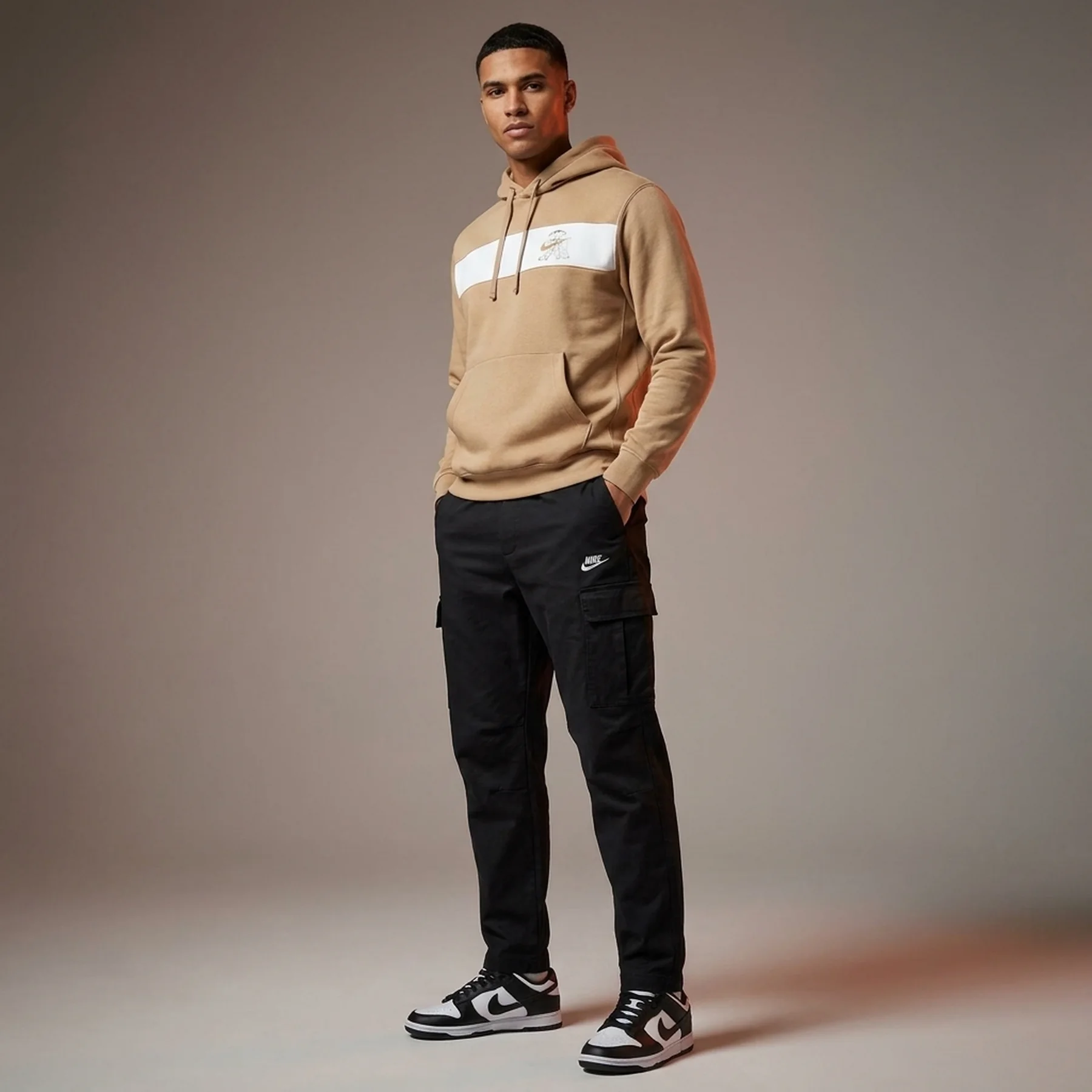Брюки чоловічі Nike Cargo Club Black (FZ5765-010)
