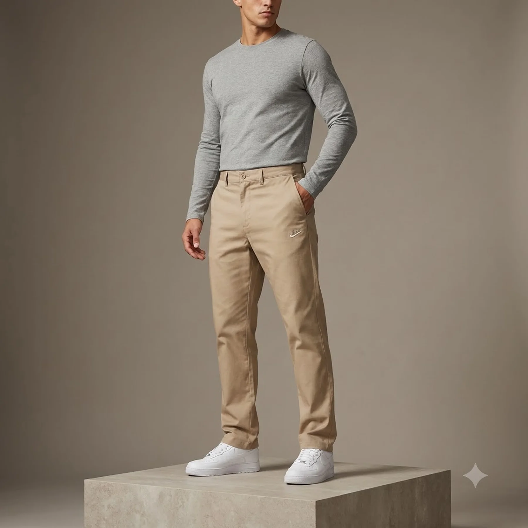 Брюки чоловічі Nike Club Chino Trousers (FZ5770-247)