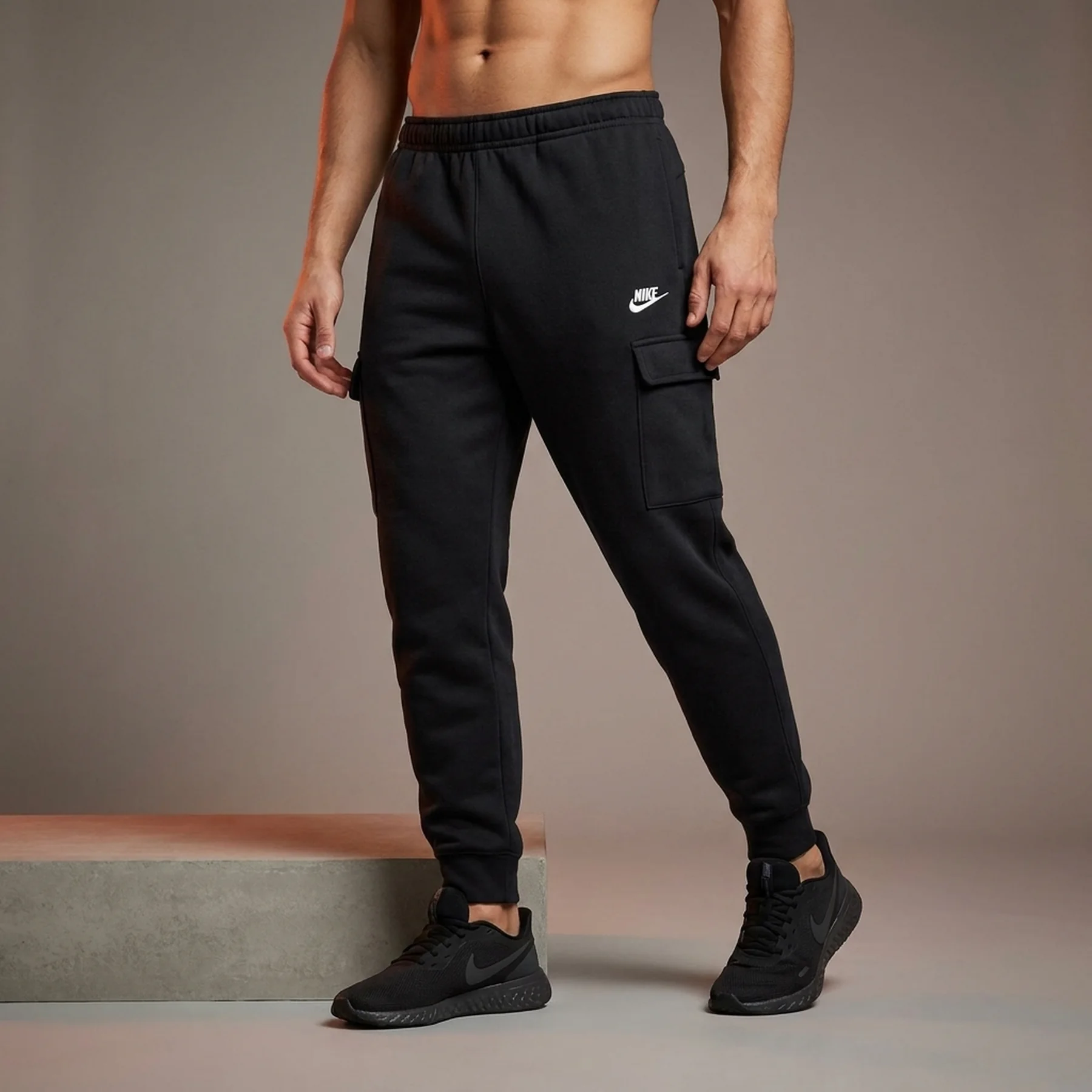 Брюки чоловічі Nike Club Ft Cargo Pants (CZ9954-010)