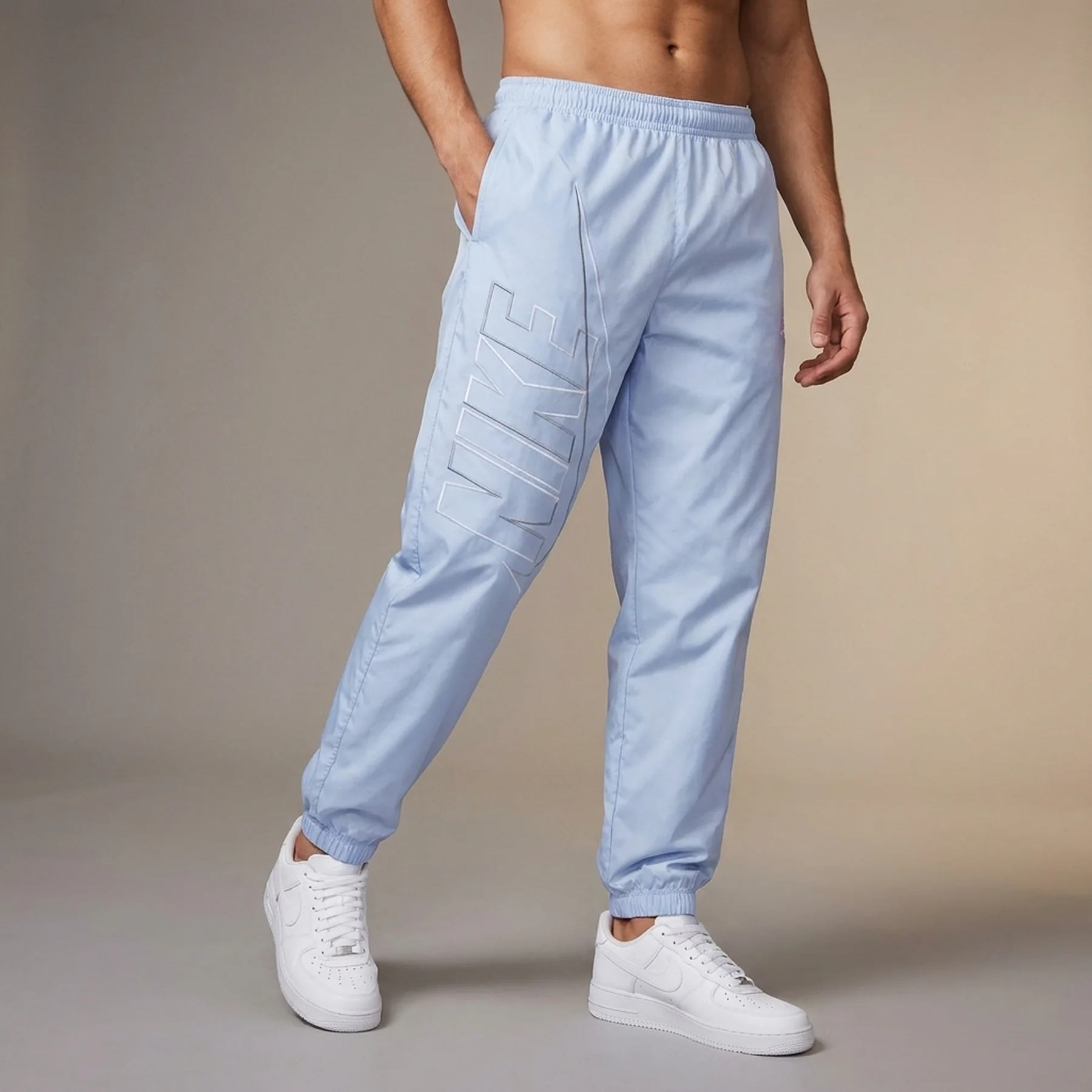 Брюки чоловічі Nike Club Light Blue (DX0621-479)