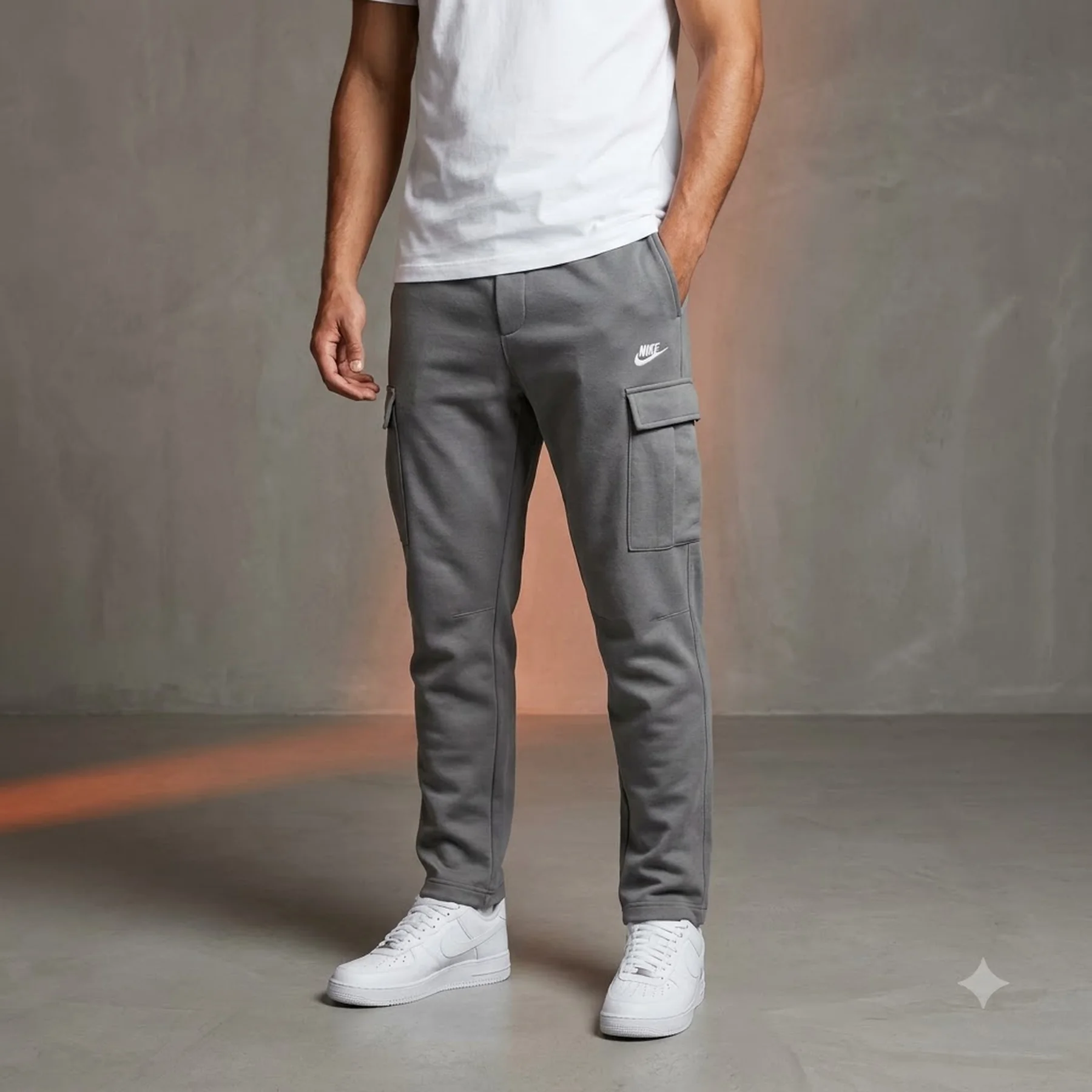 Брюки чоловічі Nike Club Men's Cargo Trousers (IB6754-053)