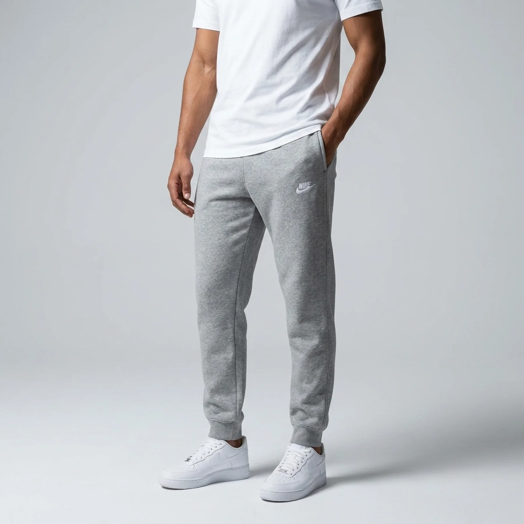 Брюки чоловічі Nike Club Pants Grey (FN3787-063)