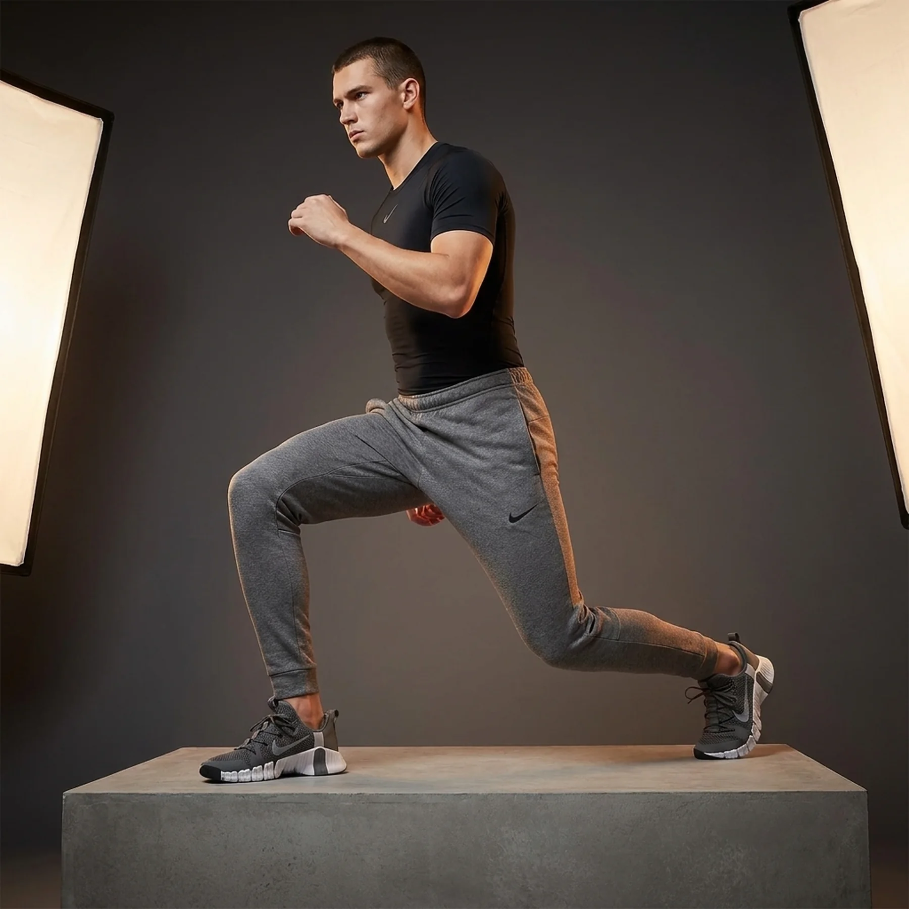 Брюки чоловічі Nike Dri-Fit Tapered Training Pants (CZ6379-071)