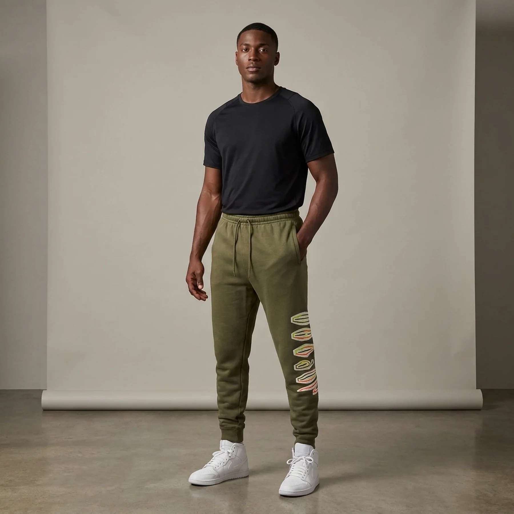 Брюки чоловічі Nike M J Flt Mvp Fleece Pant (DV1603-325)