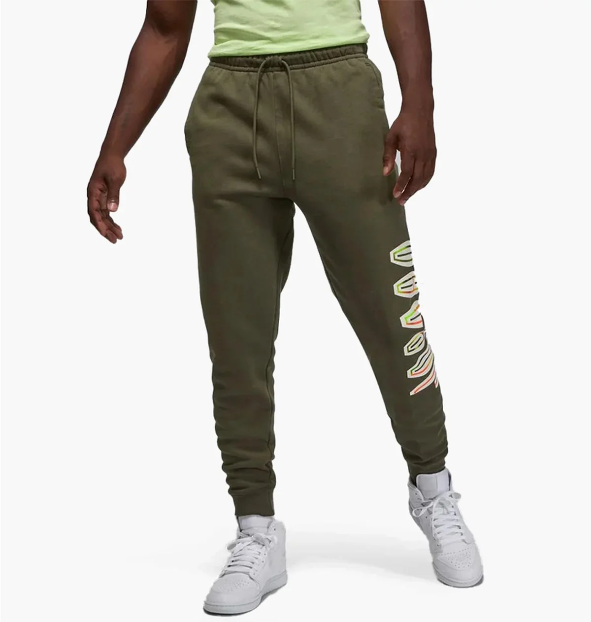 Брюки чоловічі Nike M J Flt Mvp Fleece Pant (DV1603-325)