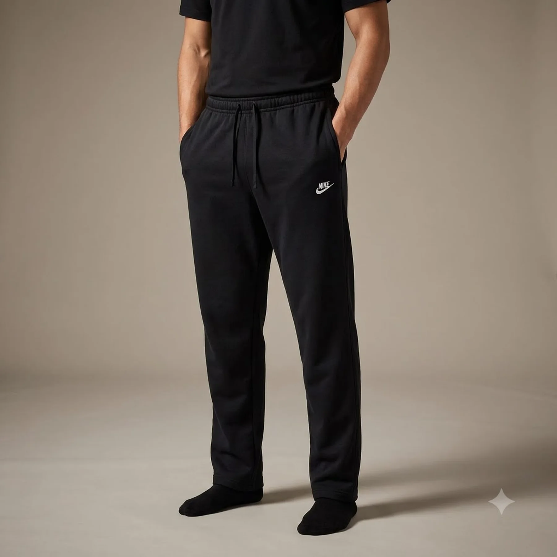 Брюки чоловічі Nike M Nk Club Ft Oh Pant Black (HQ4422-010)