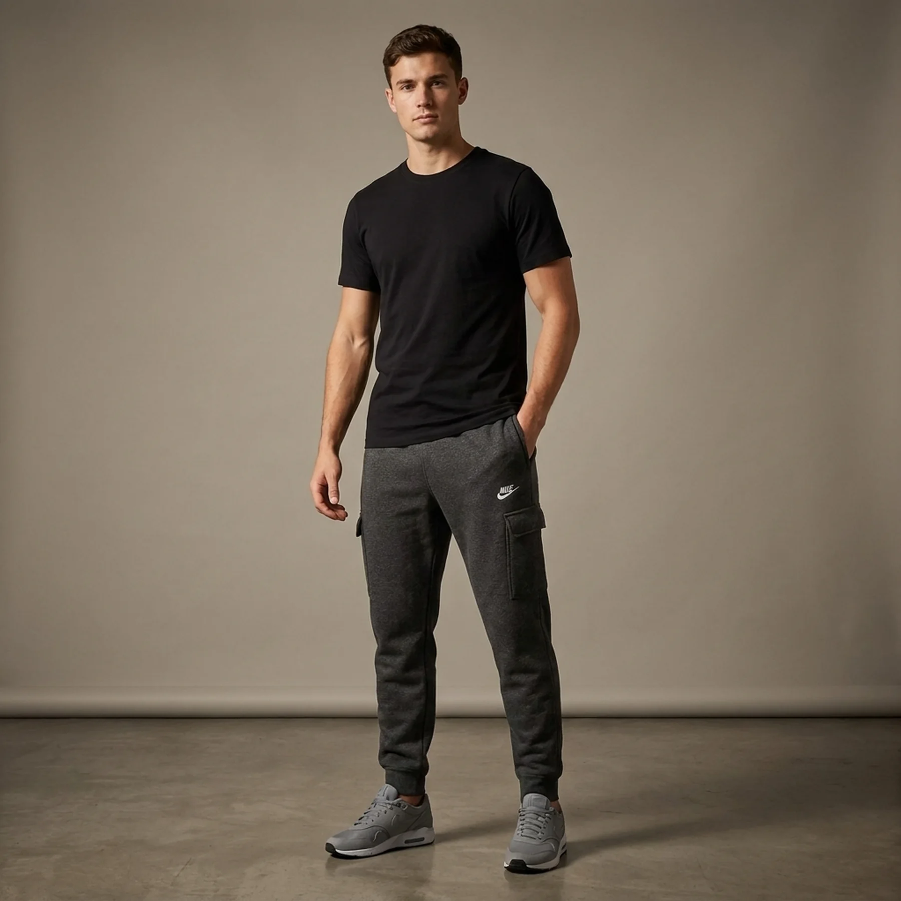 Брюки чоловічі Nike M Nsw Club Ft Cargo Pant (CZ9954-071)