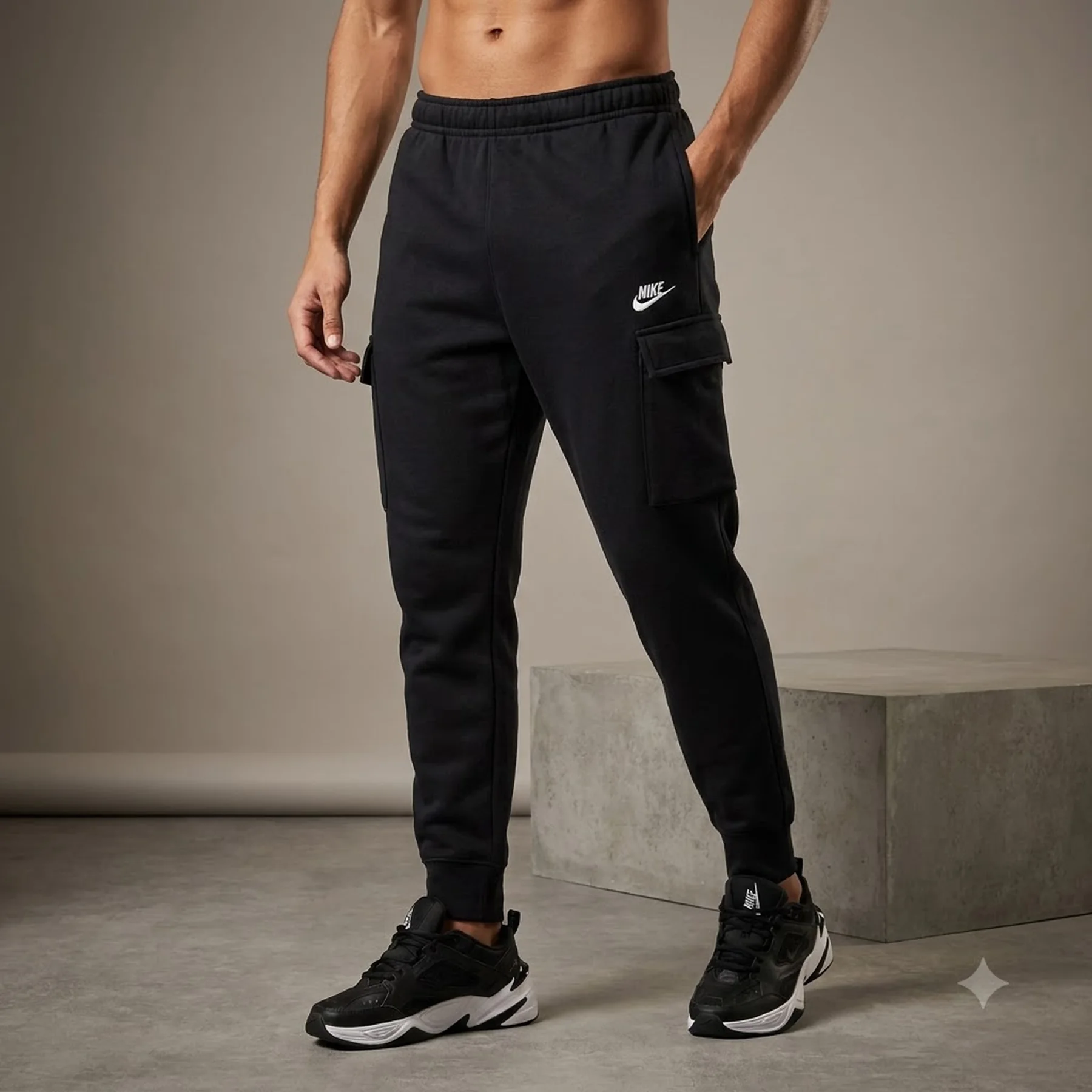 Брюки чоловічі Nike M Nsw Club Pant Cargo Bb As (CD3129-010)