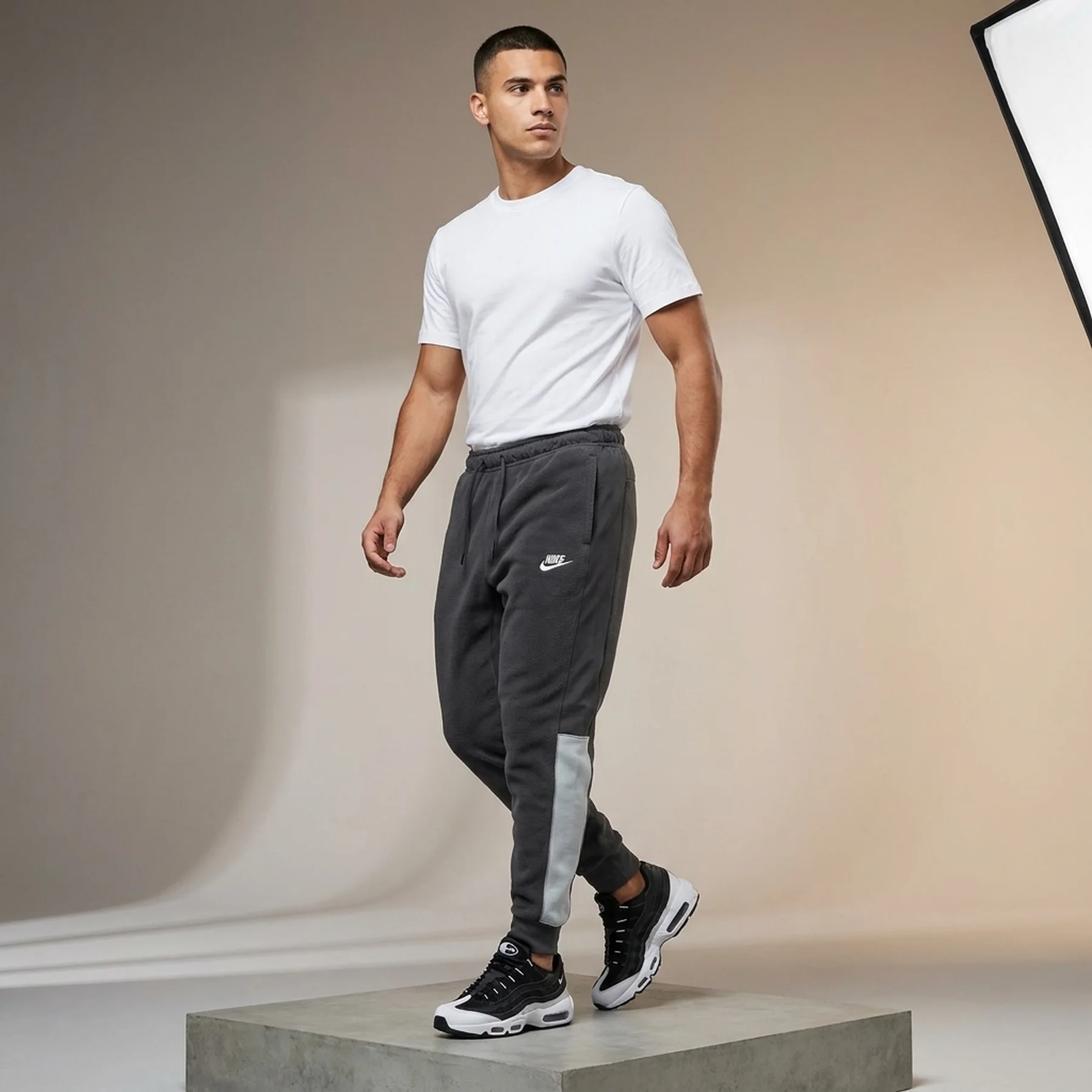 Брюки чоловічі Nike M Nsw Hybrid Flc Jogger Bb (DJ5074-032)