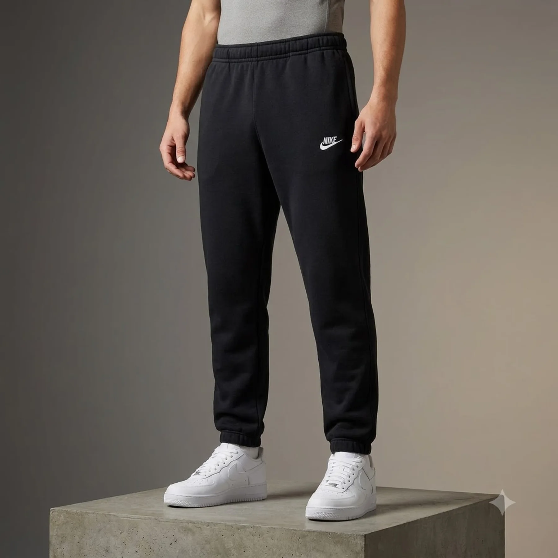Брюки чоловічі Nike M Nsw Spe+ Flc Cuf Pant Winter Black (DD4892-010)