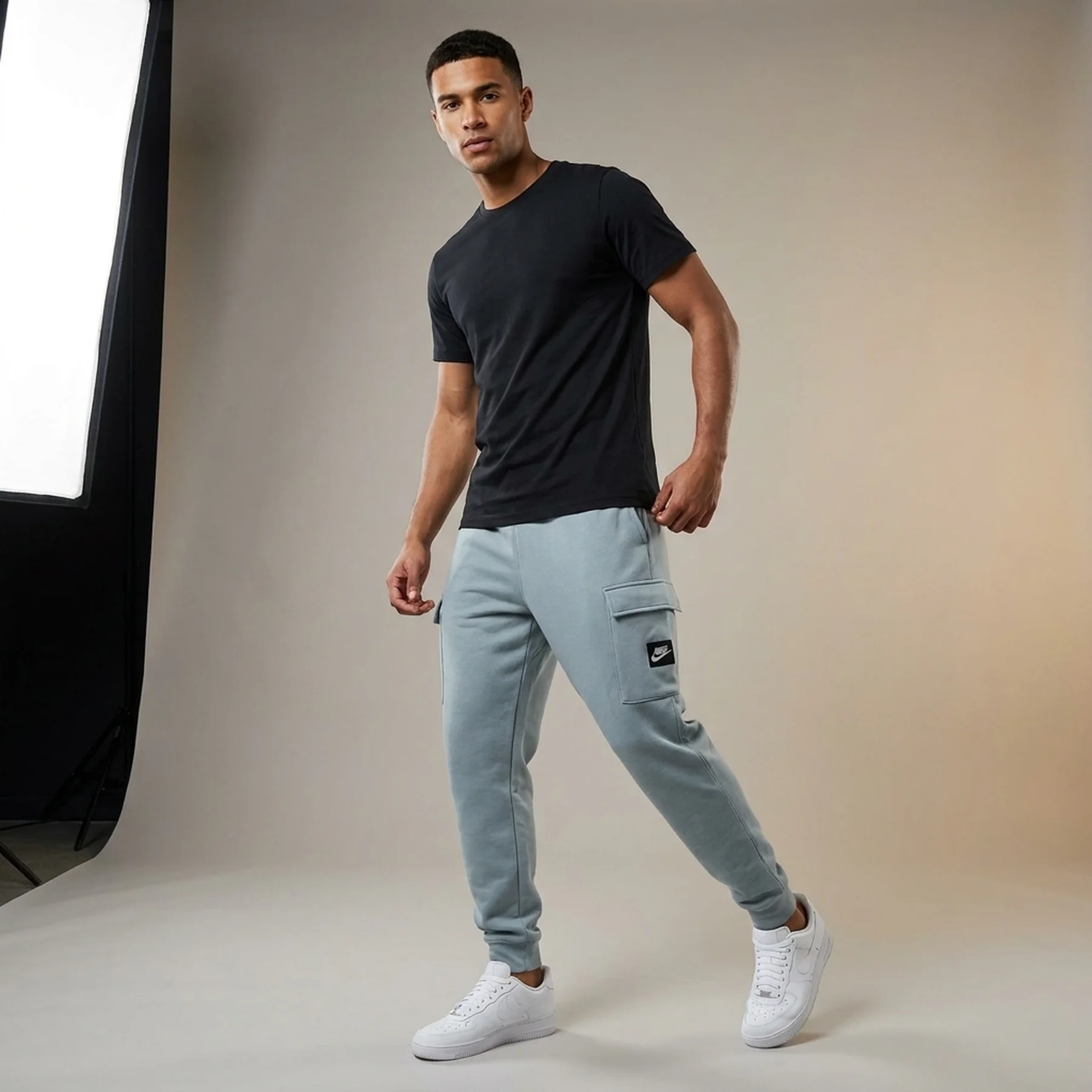 Брюки чоловічі Nike M Nsw Spu Df Flc Jggr Bb (DO2628-493)