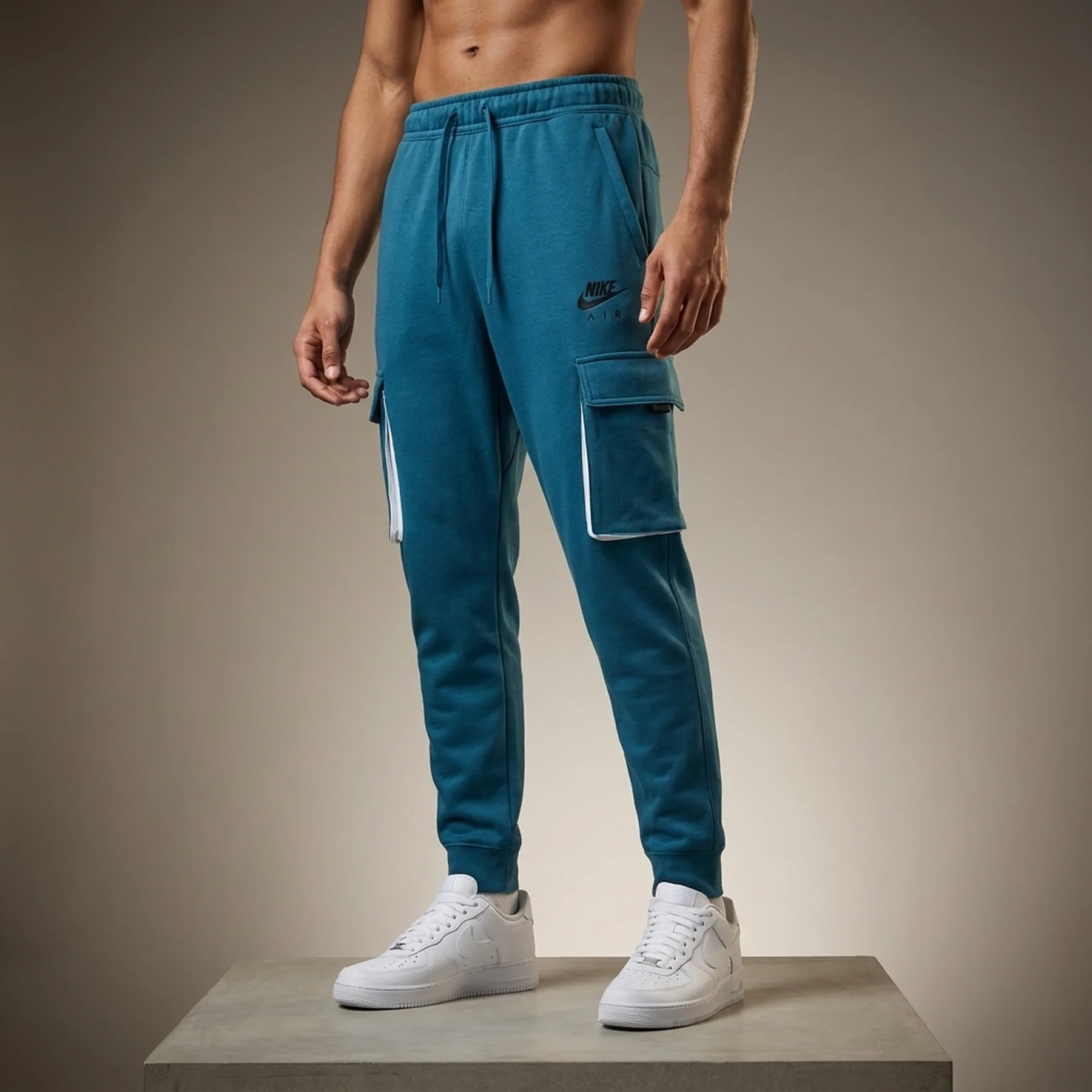 Брюки чоловічі Nike M Nsw Sw Air Cargo Pant Flc Bb (HM0180-464)