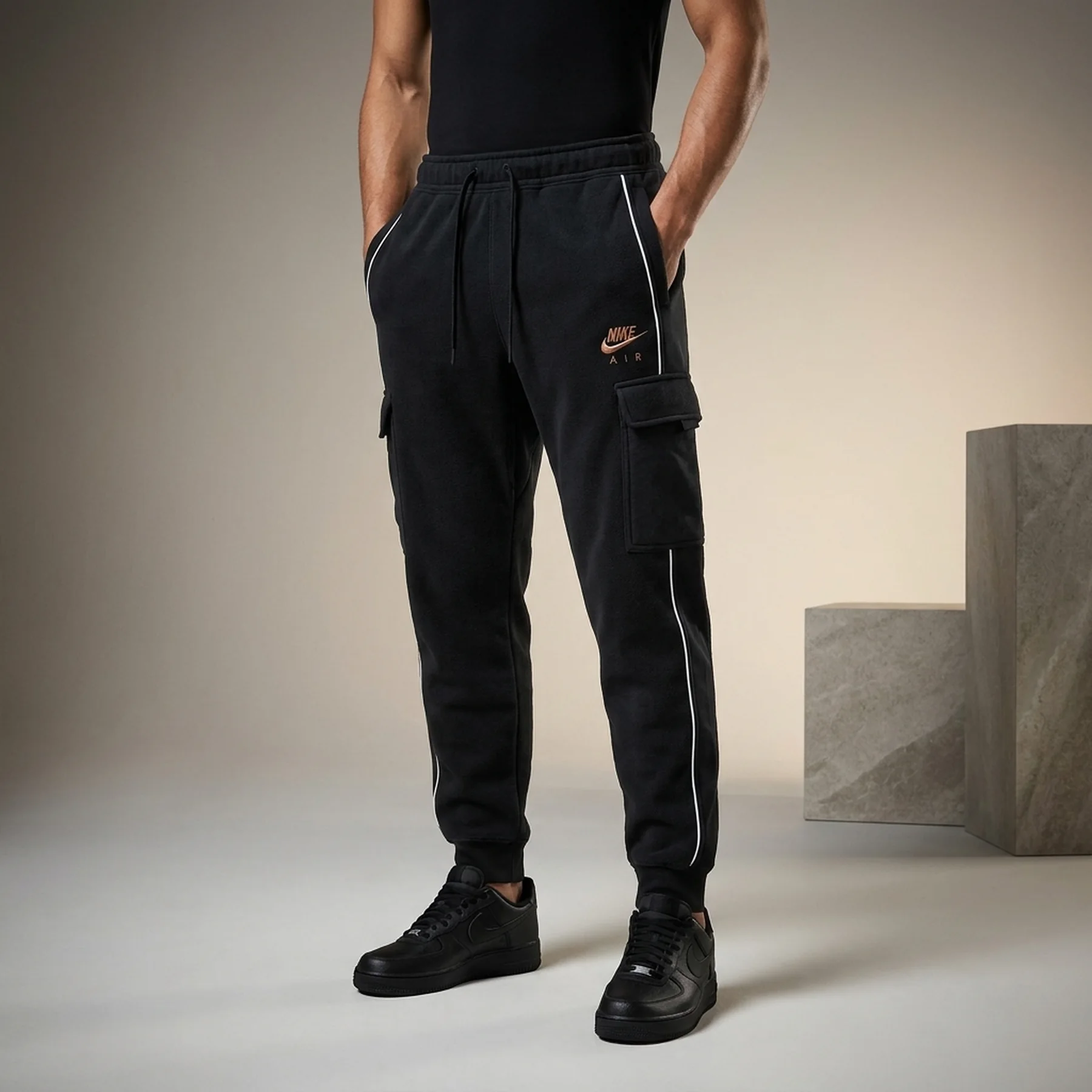 Брюки чоловічі Nike M Nsw Sw Air Cargo Pant Flc (HM0180-010)