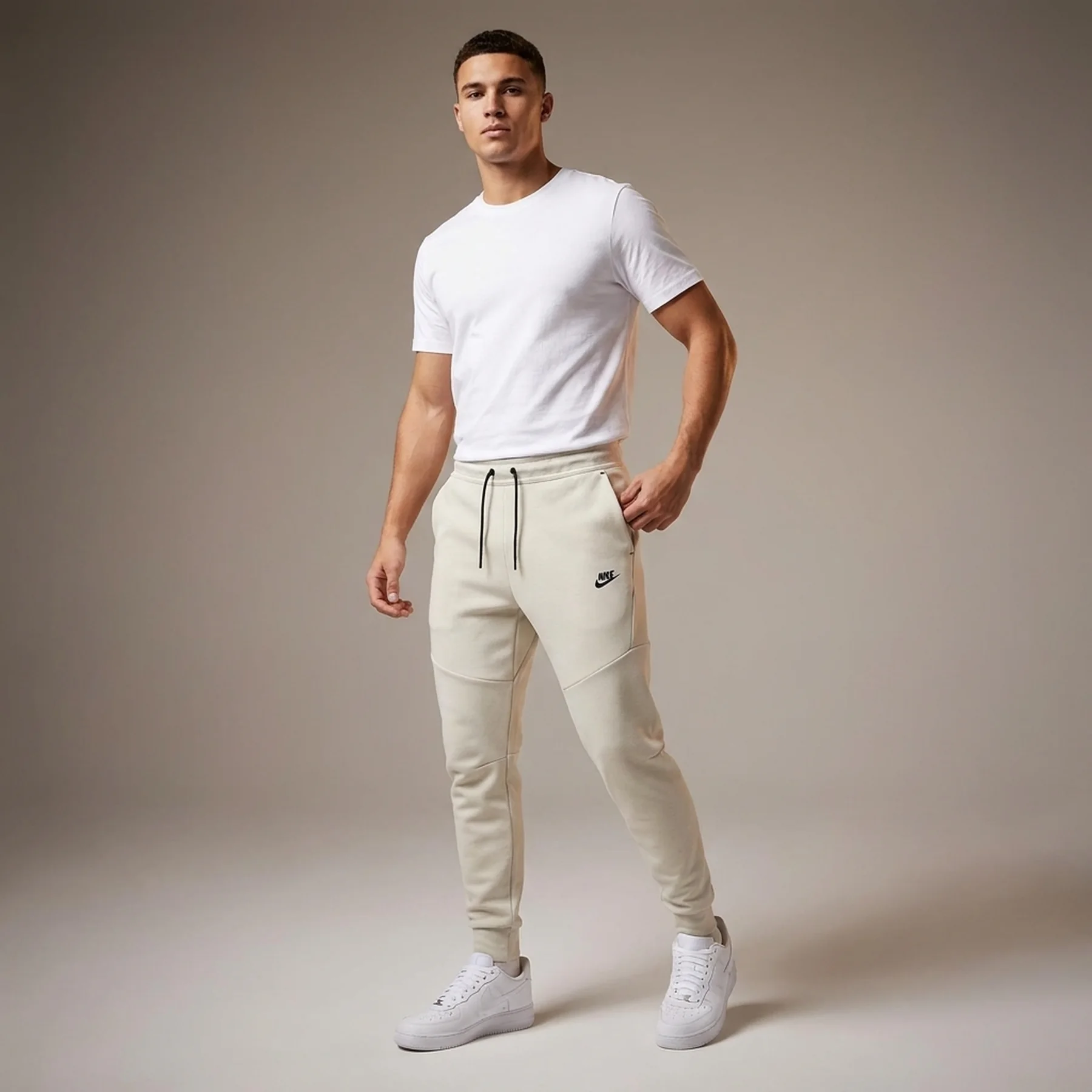 Брюки чоловічі Nike M Nsw Tch Flc Jggr (CU4495-072)