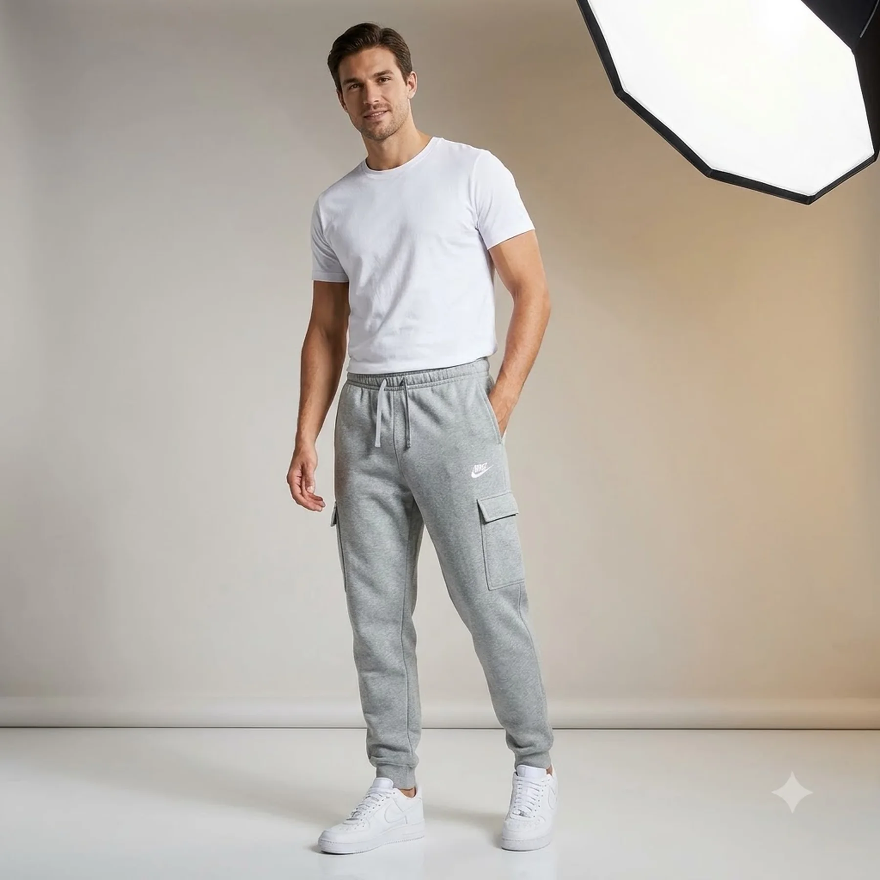 Брюки чоловічі Nike Nsw Club Pant Cargo Bb (CD3129-063)