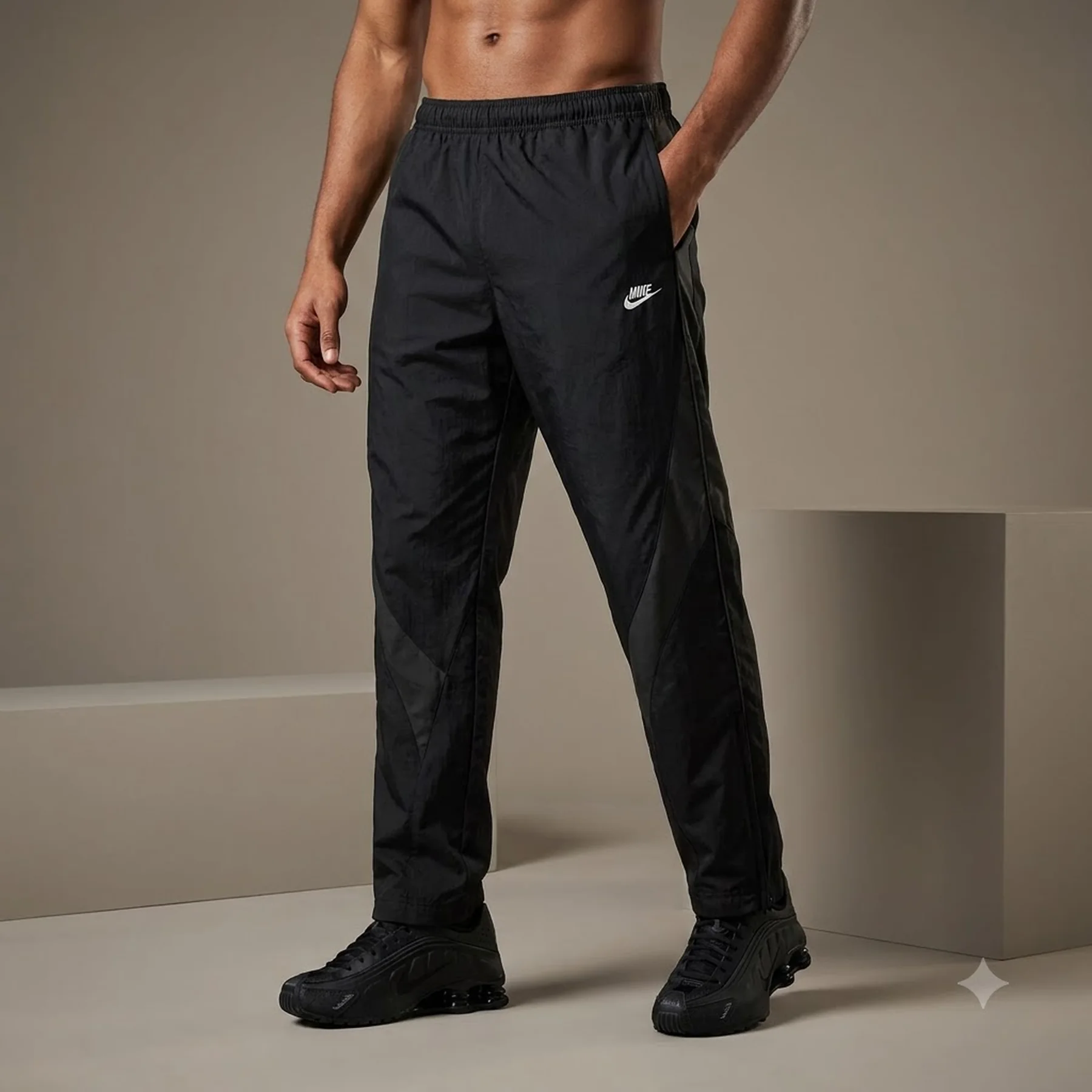 Брюки чоловічі Nike Nsw Wvn Pant Shox Black (IH0653-010)