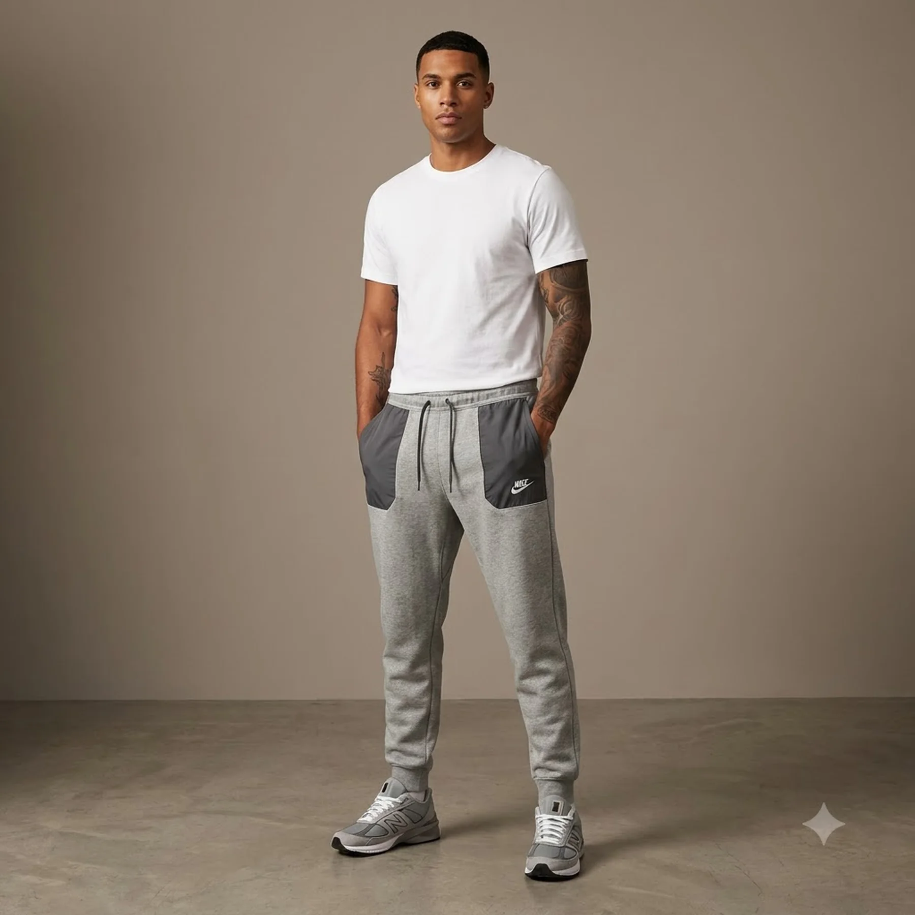 Брюки чоловічі Nike Portswear Men's Full Zip (DD5293-077)