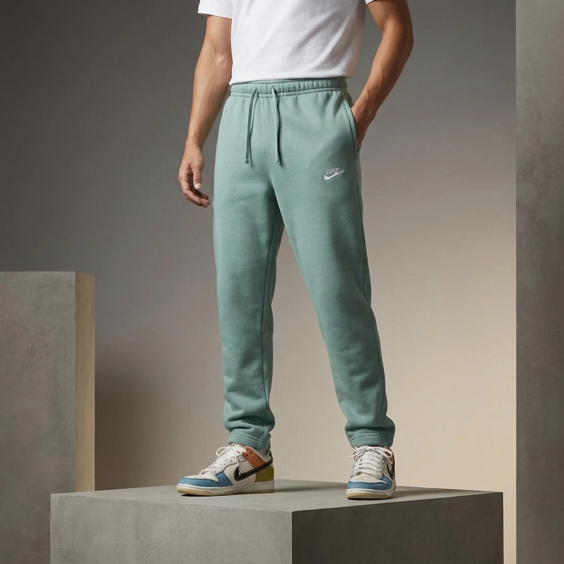 Брюки чоловічі Nike Sportswear Club Fleece Men's Trousers (BV2707-309)