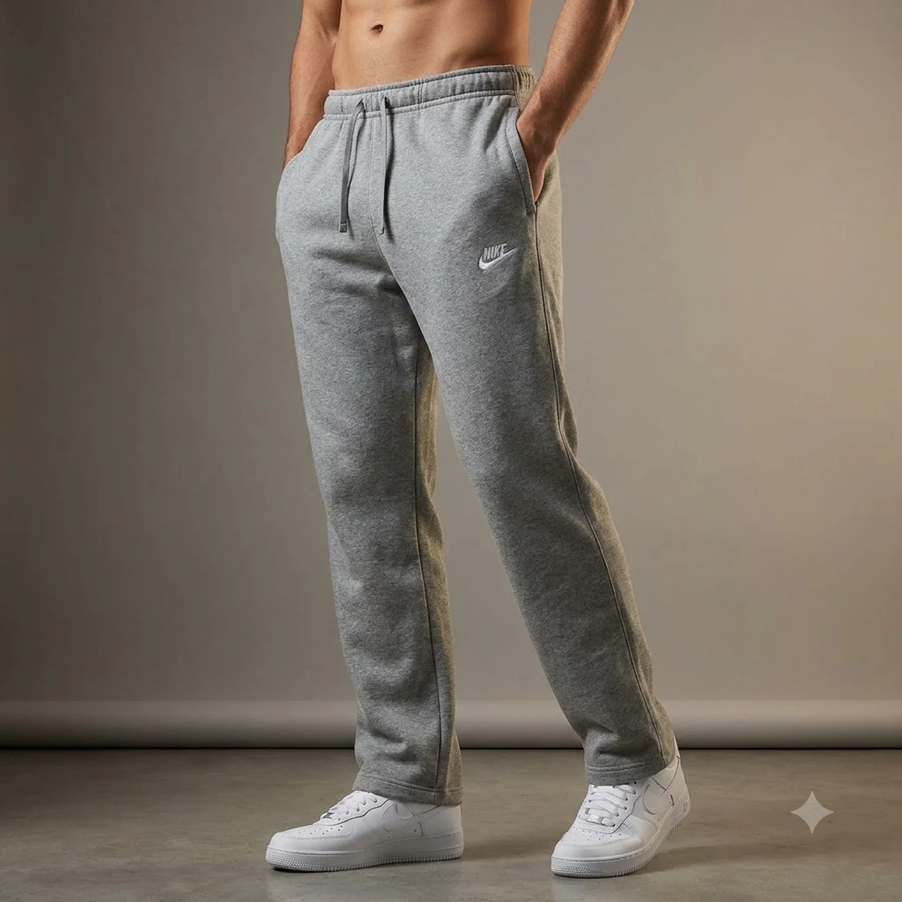 Брюки чоловічі Nike Sportswear Club Ft Oh Pant Grey (HQ4422-063)