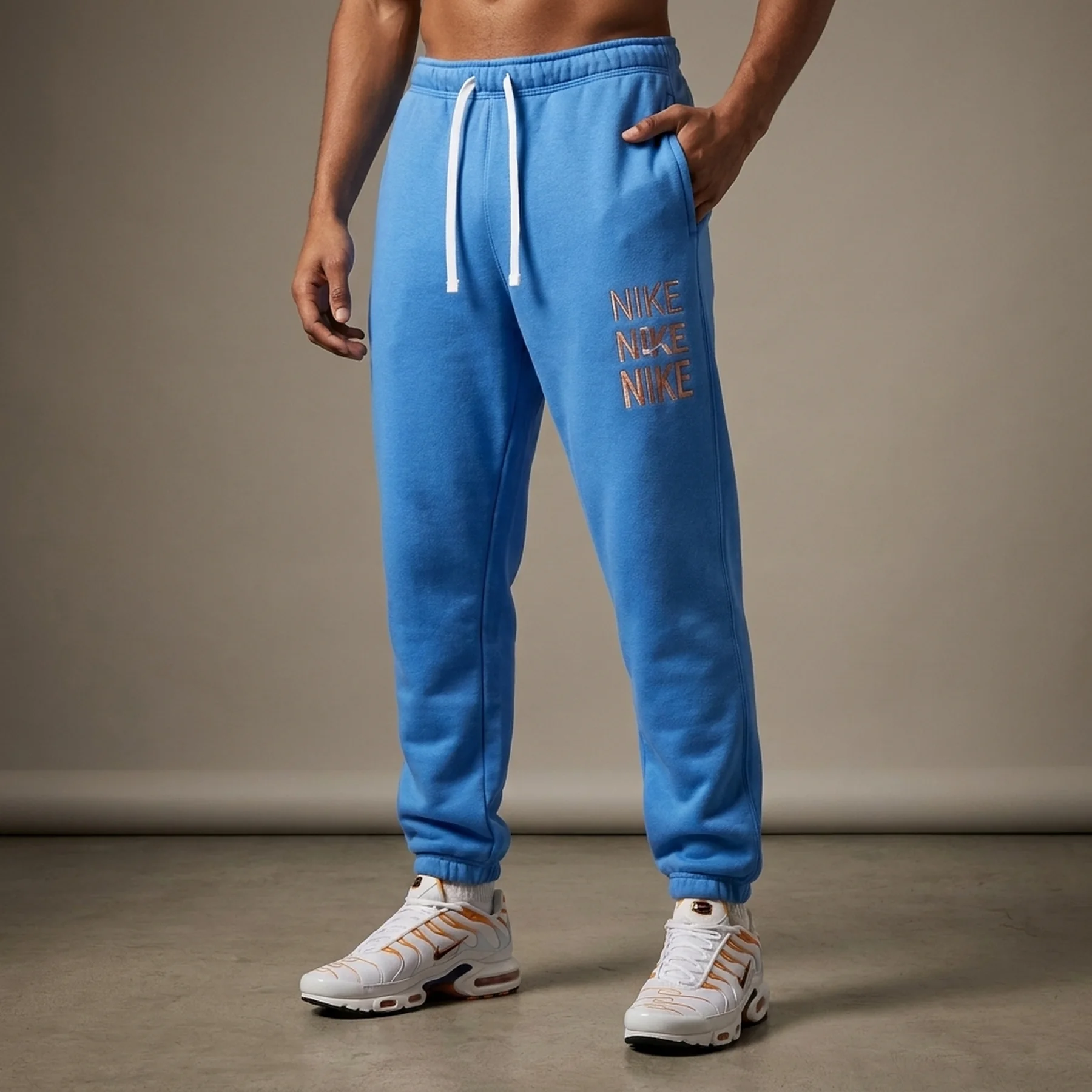 Брюки чоловічі Nike Sportswear Fleece Joggers (DQ4081-435)