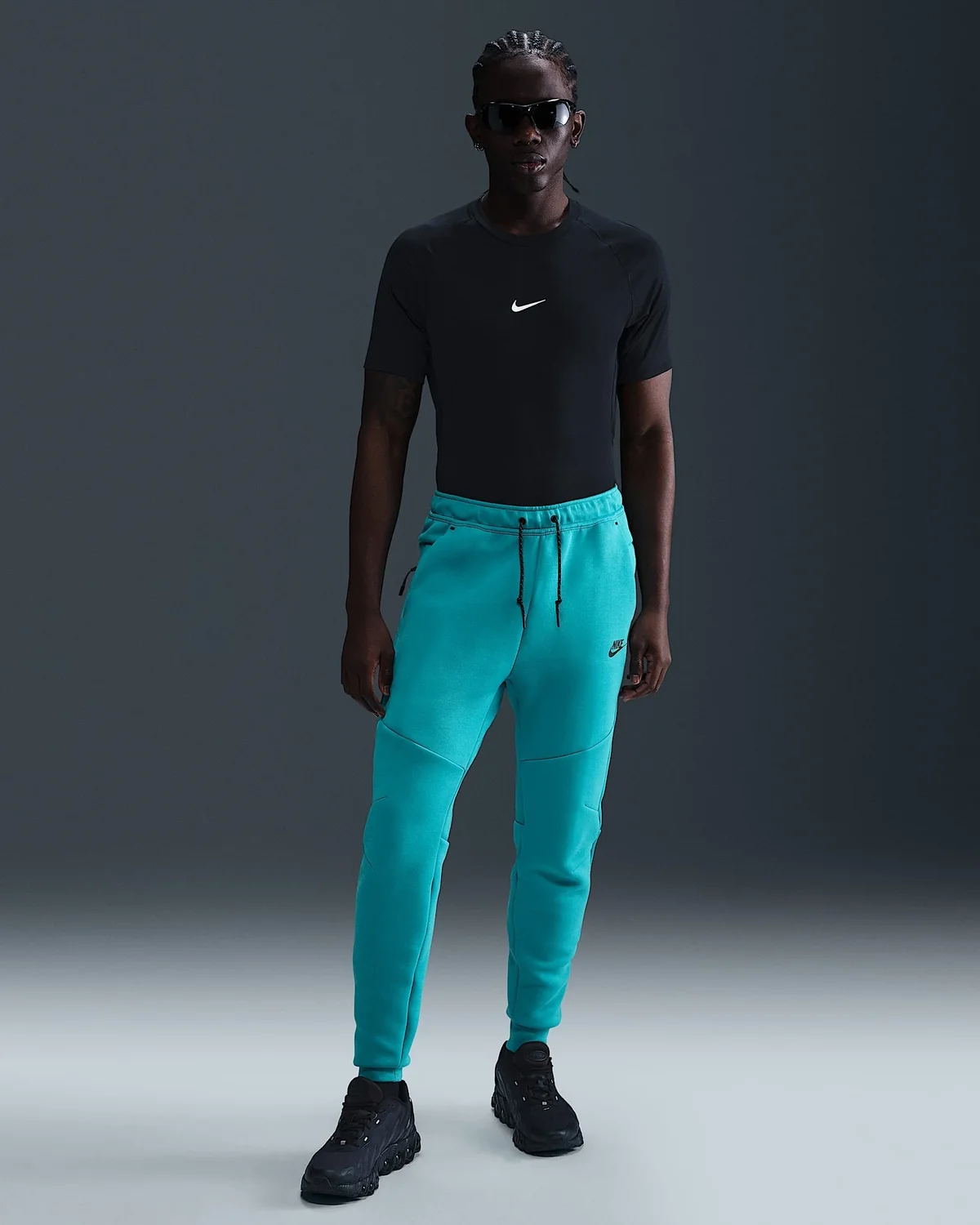 Брюки чоловічі Nike Sportswear Tech Fleece Turquoise (HV0959-345)