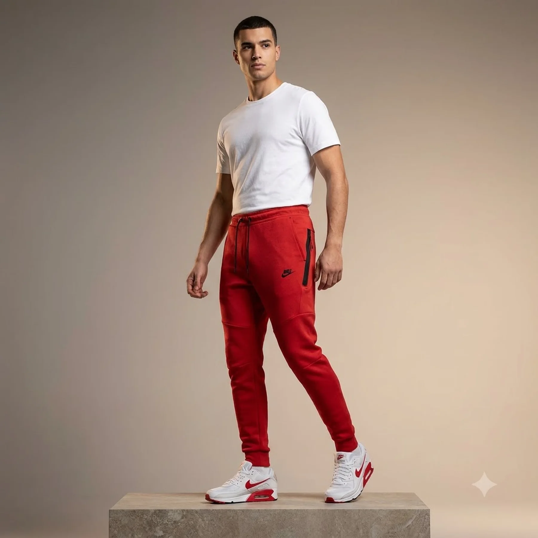 Брюки чоловічі Nike Tch Flc Jggr (FB8002-672)