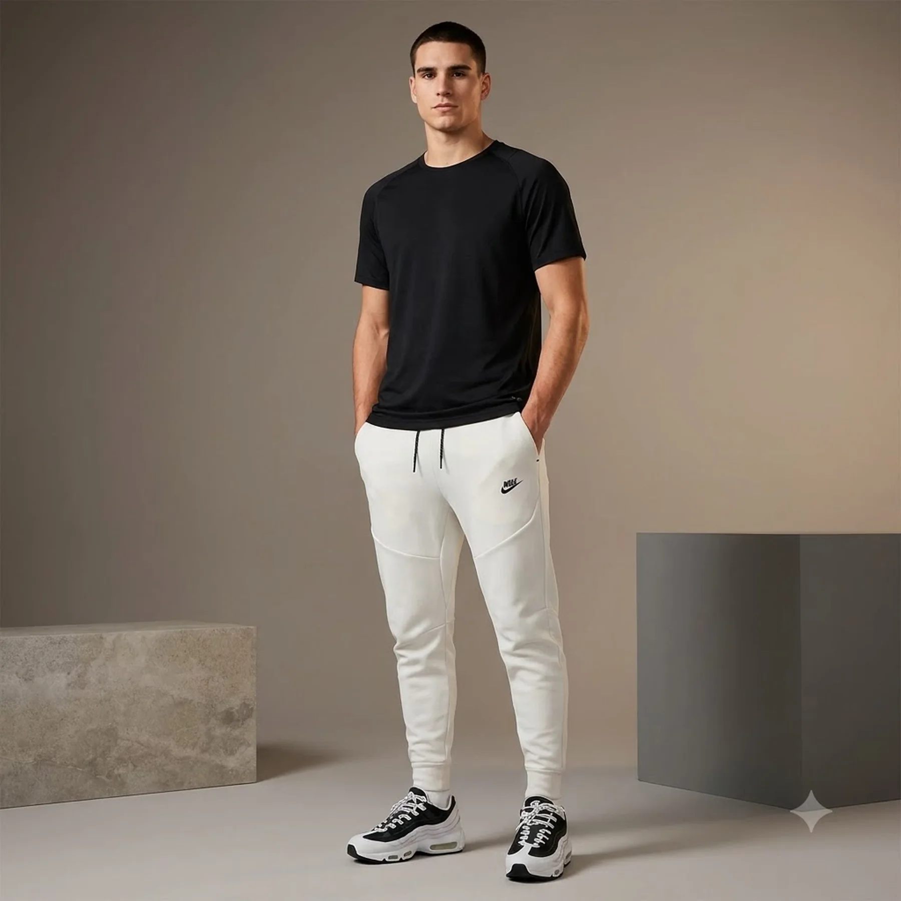 Брюки чоловічі Nike Тech Fleece Taped Jogger (CU4495-030)