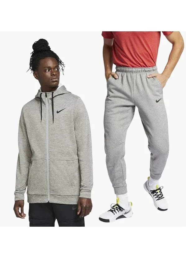 Брюки чоловічі Nike Therma Tapered Training Trousers Grey (932255-063) — Одяг