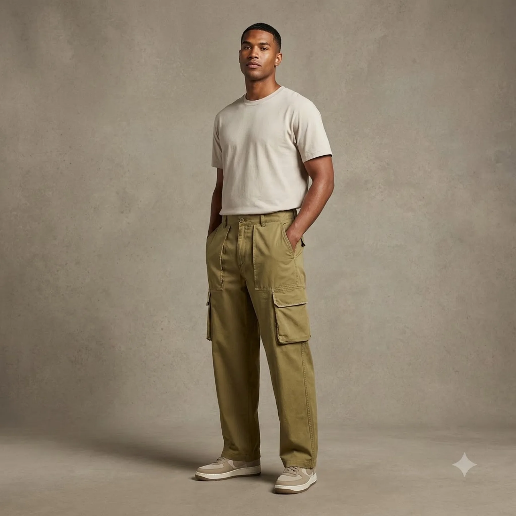 Брюки чоловічі Nike X Union X Bephies Beauty Supply Cargo Pants Pilgrim (FD4248-378)