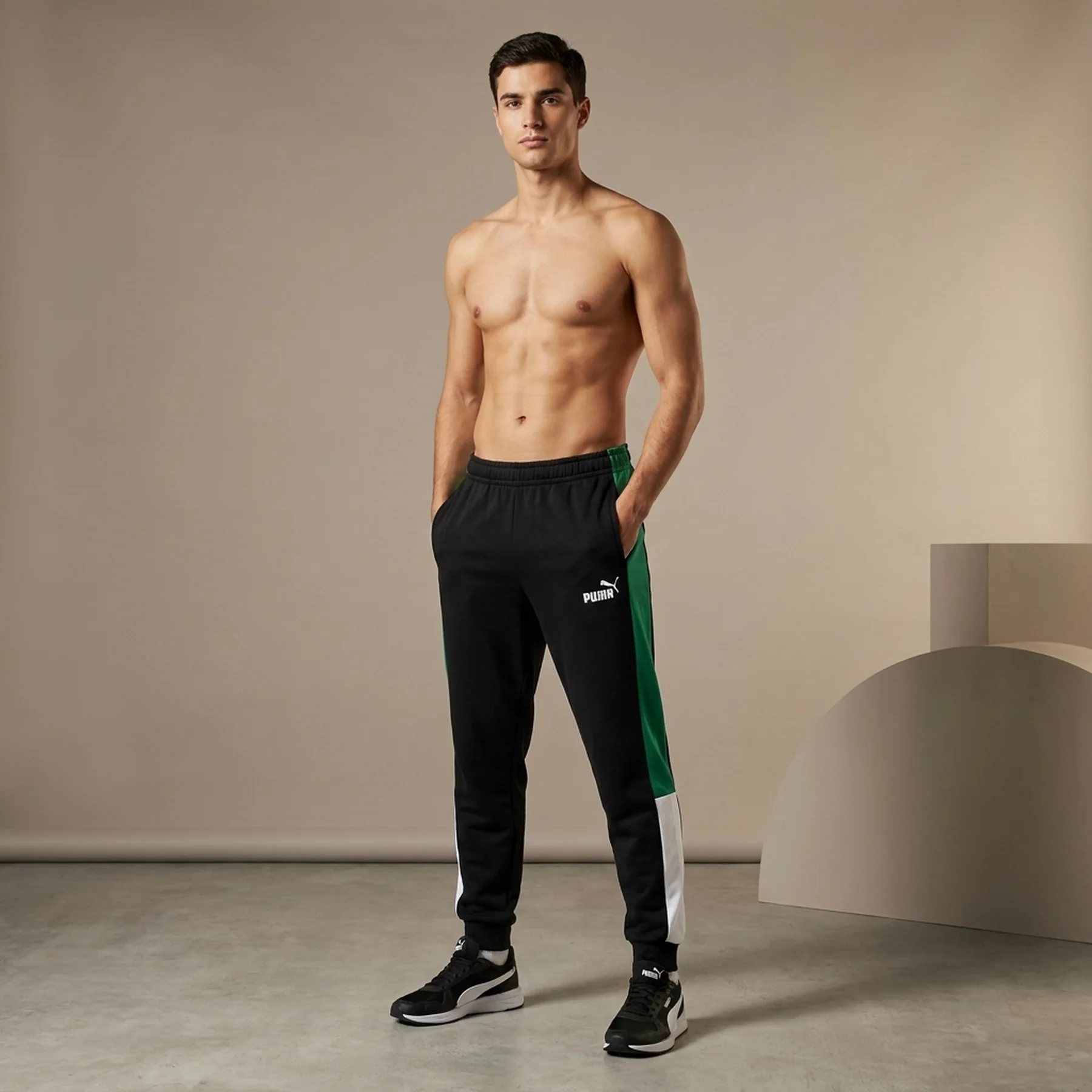 Брюки чоловічі Puma Ess+ Block Black (848007-37)