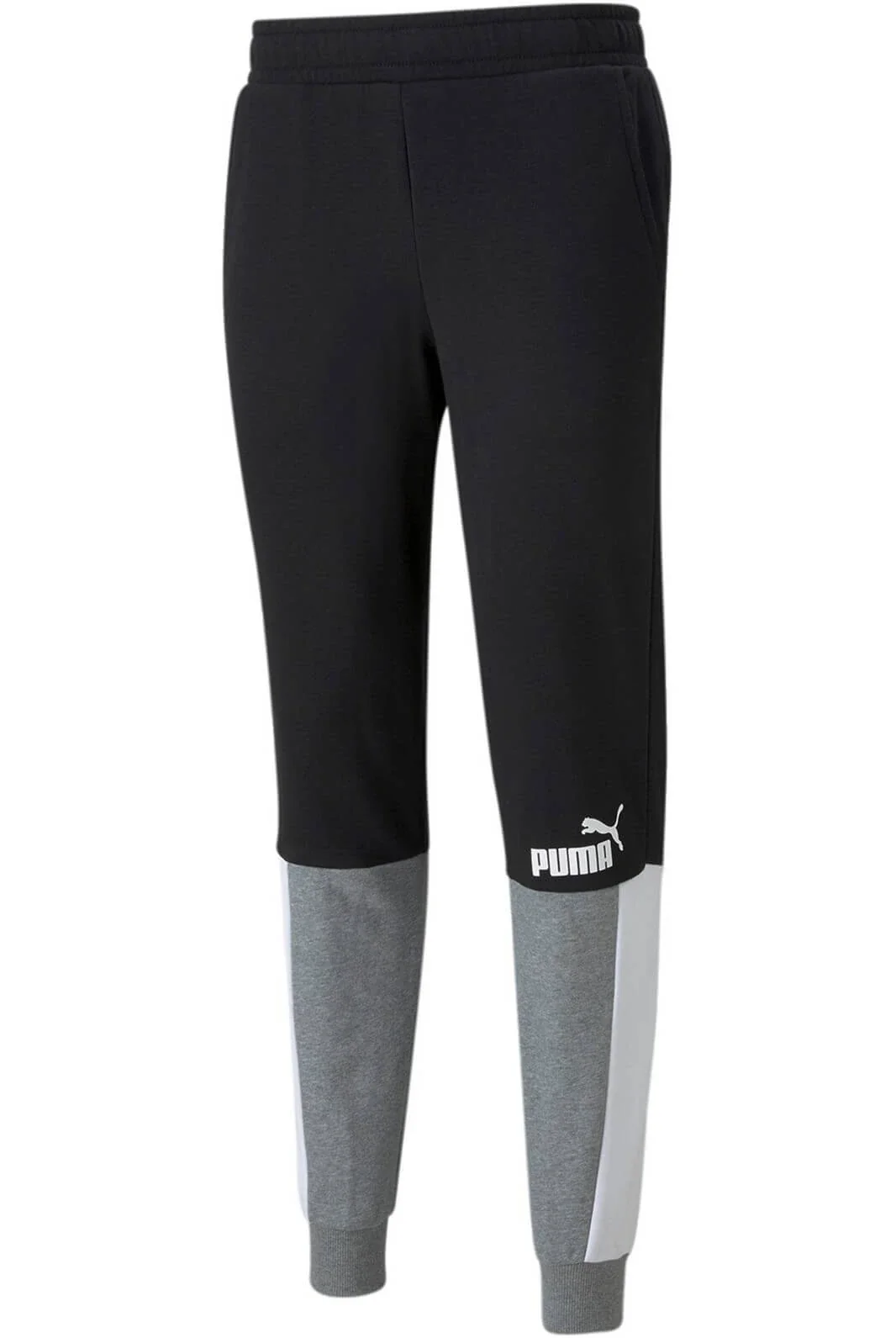 Брюки чоловічі Puma Ess+ Block Black/Grey (848007-01)